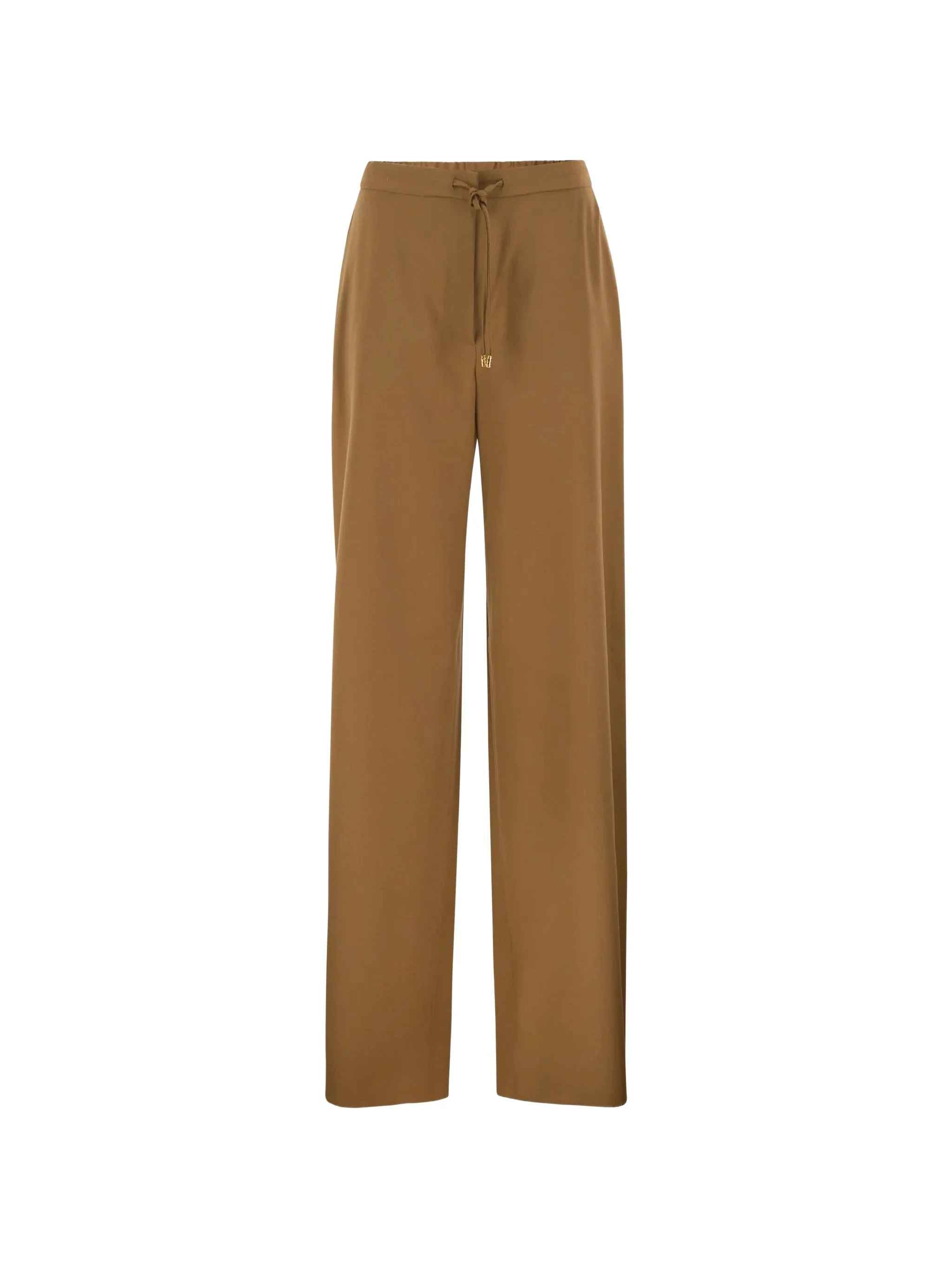 Max Mara Studio Drawstring Wide-leg Trousers - 1
