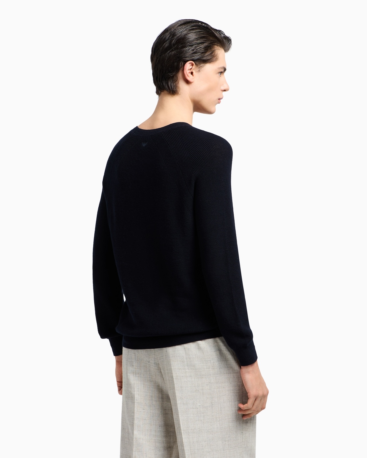 JUMPER IN A HALF FISHERMAN’S RIB KNIT - 3