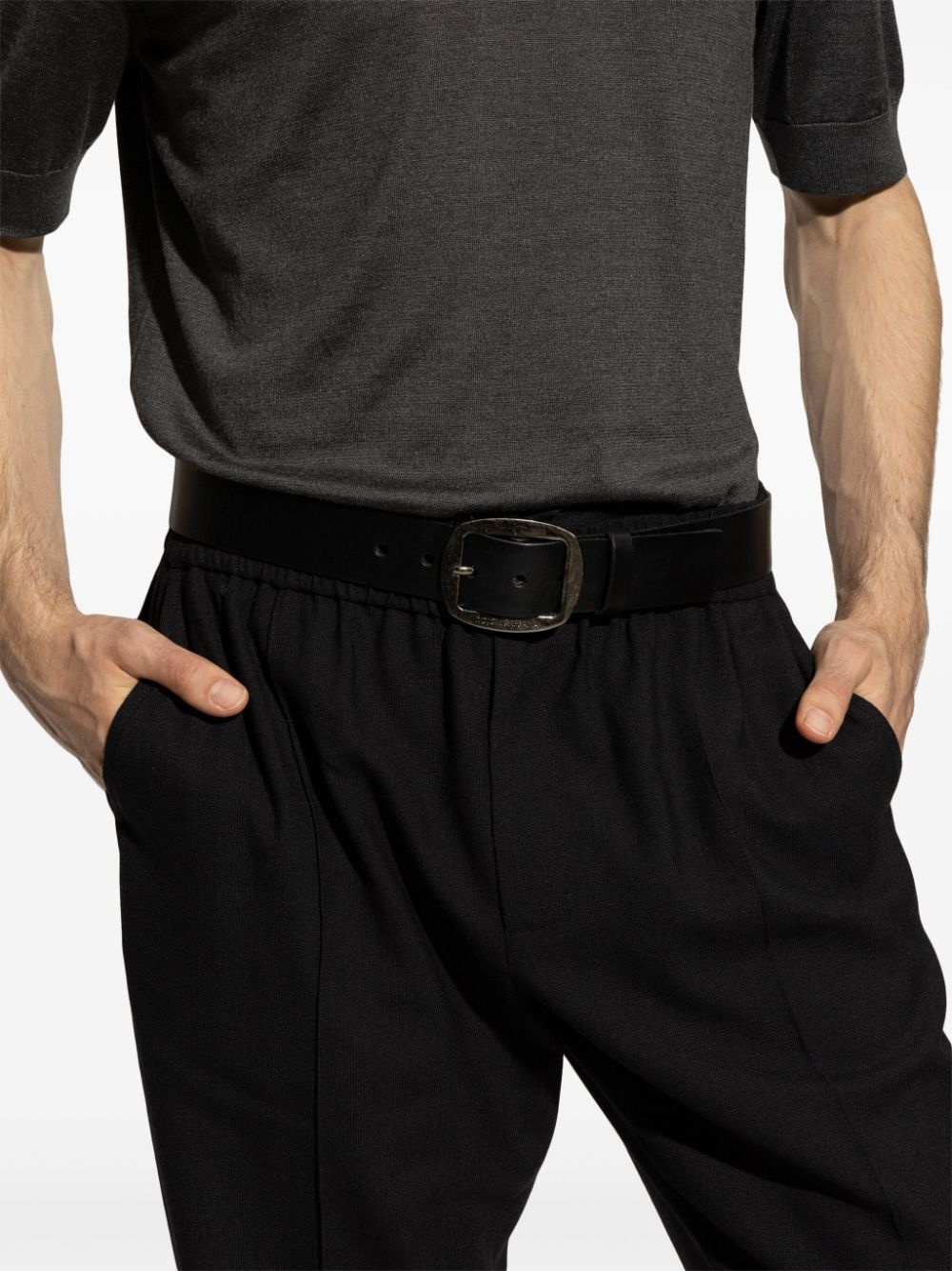 leather belt - 2