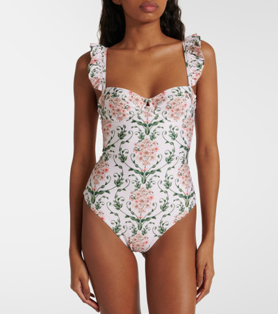 Agua by Agua Bendita Ajonjoli floral swimsuit outlook