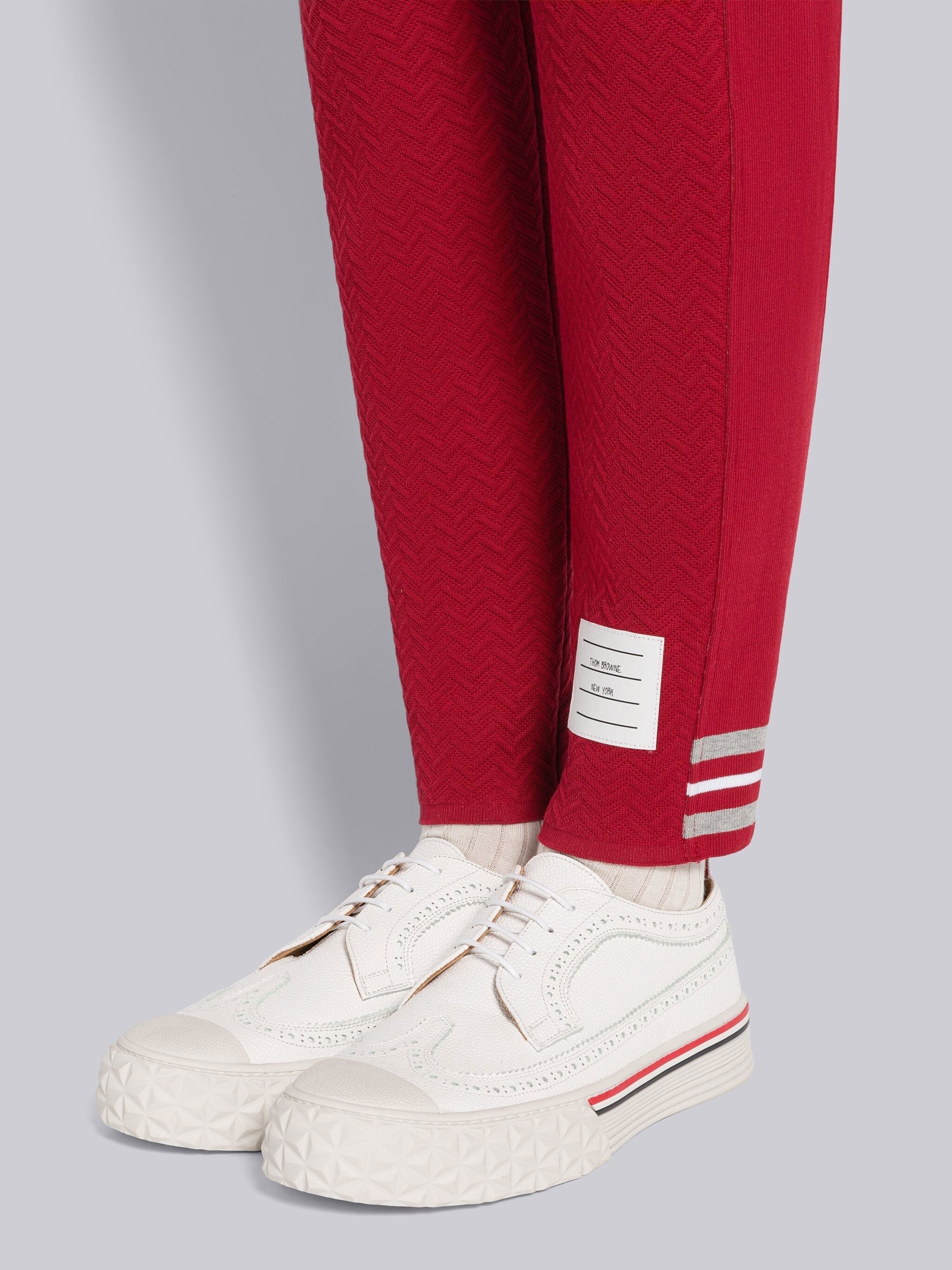 Herringbone Cricket Stripe Sweatpants - 6