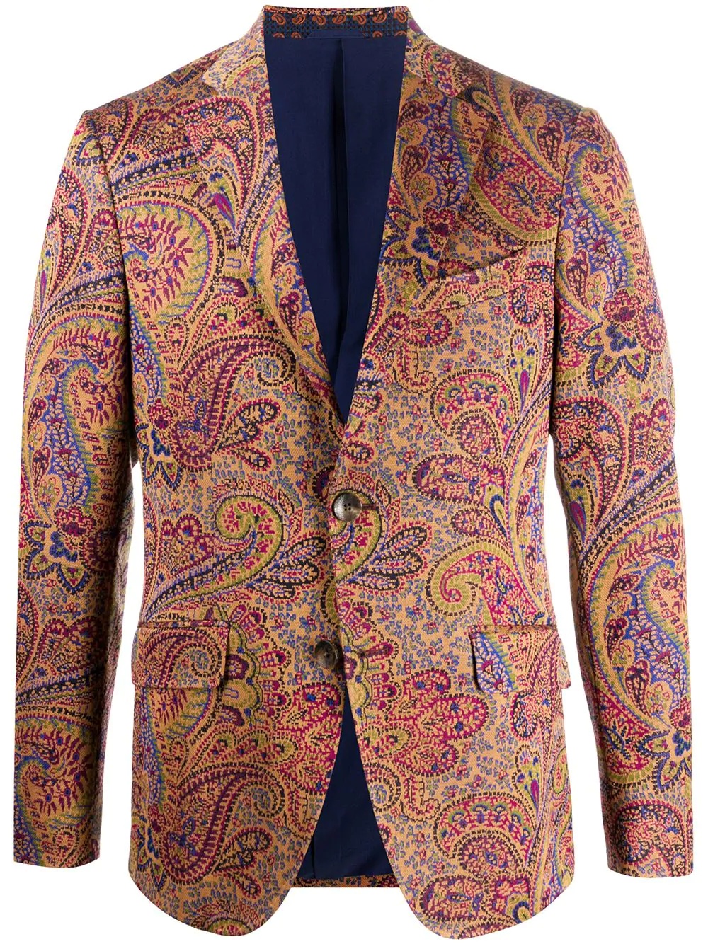 paisley blazer - 1