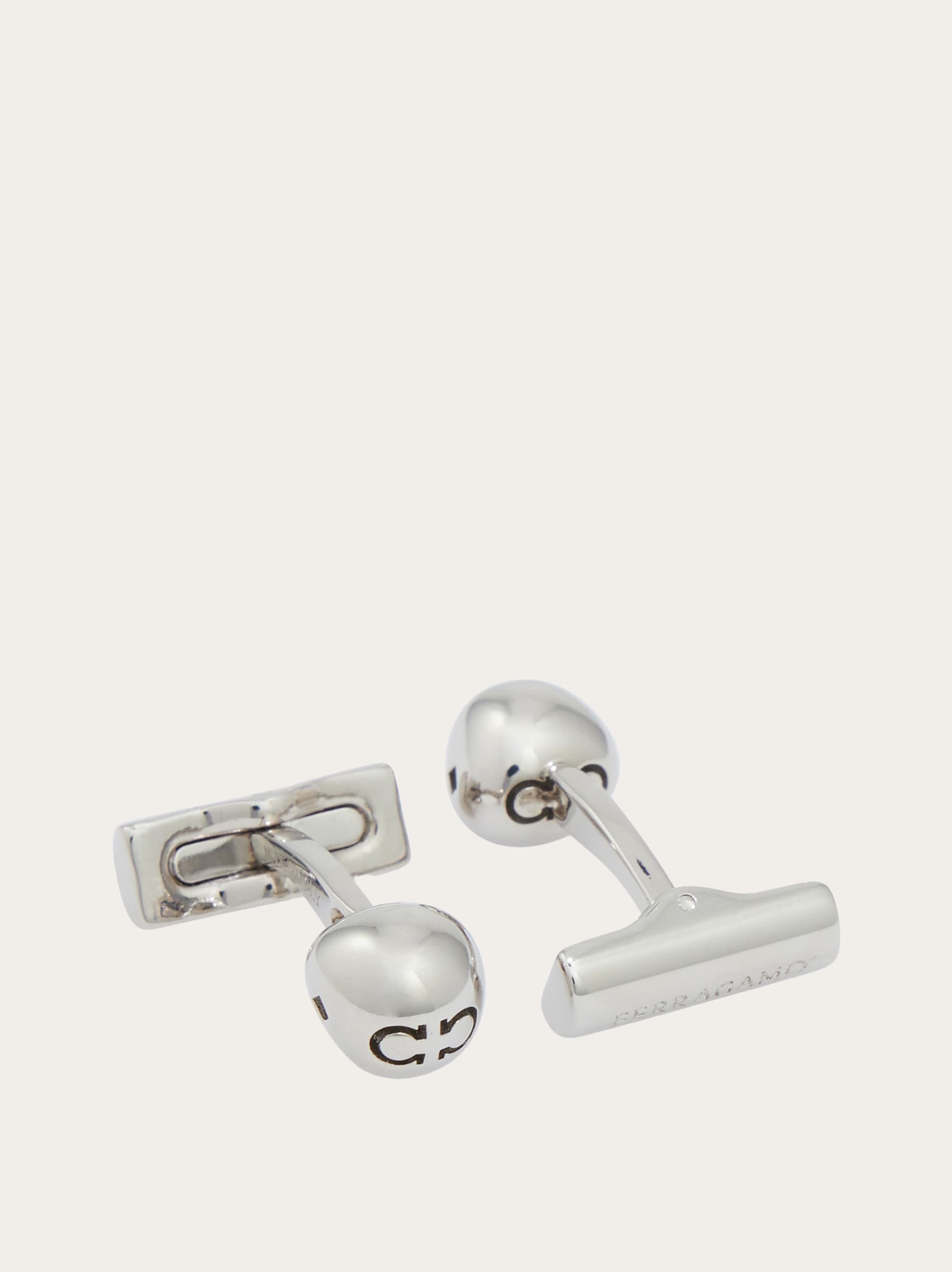 Gancini ball cufflinks - 2