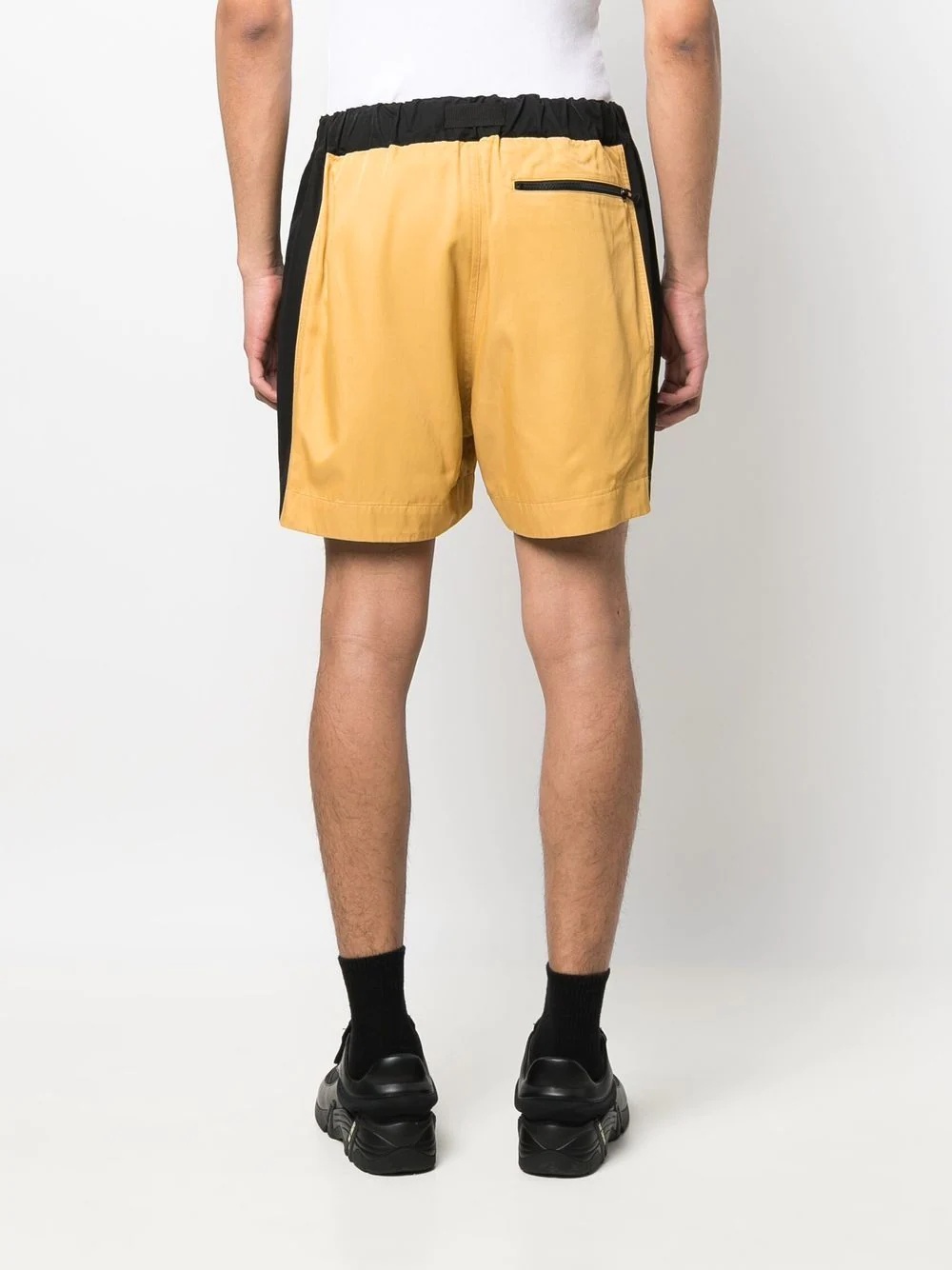 panelled buckled deck shorts - 4