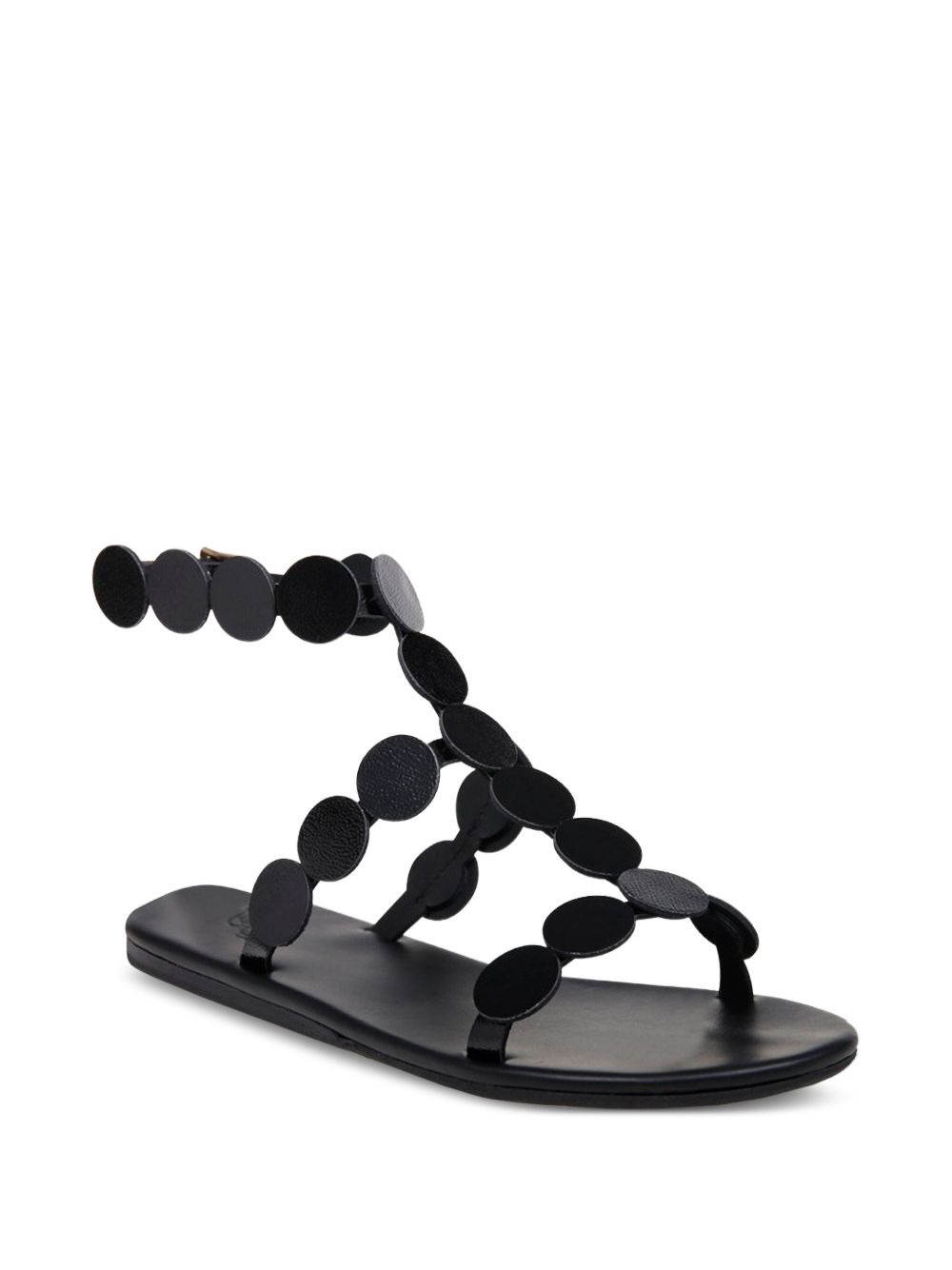 Triton circle-embellished flat sandals - 2