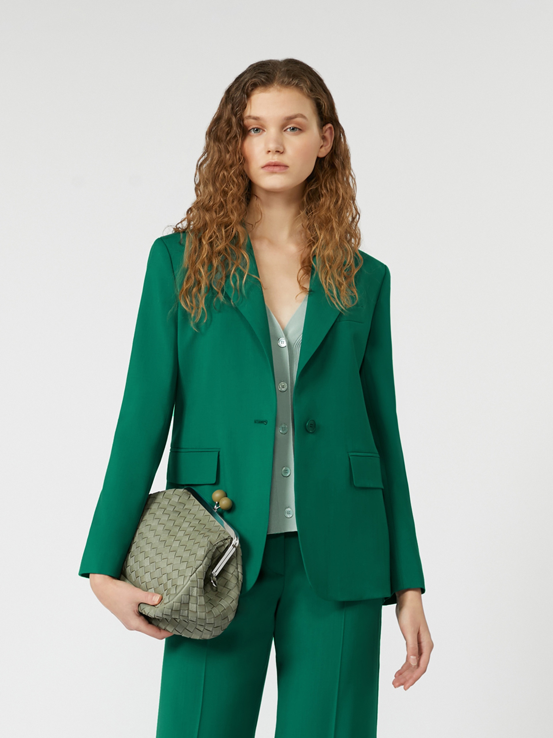 LAMINE Natural stretch wool blazer - 5