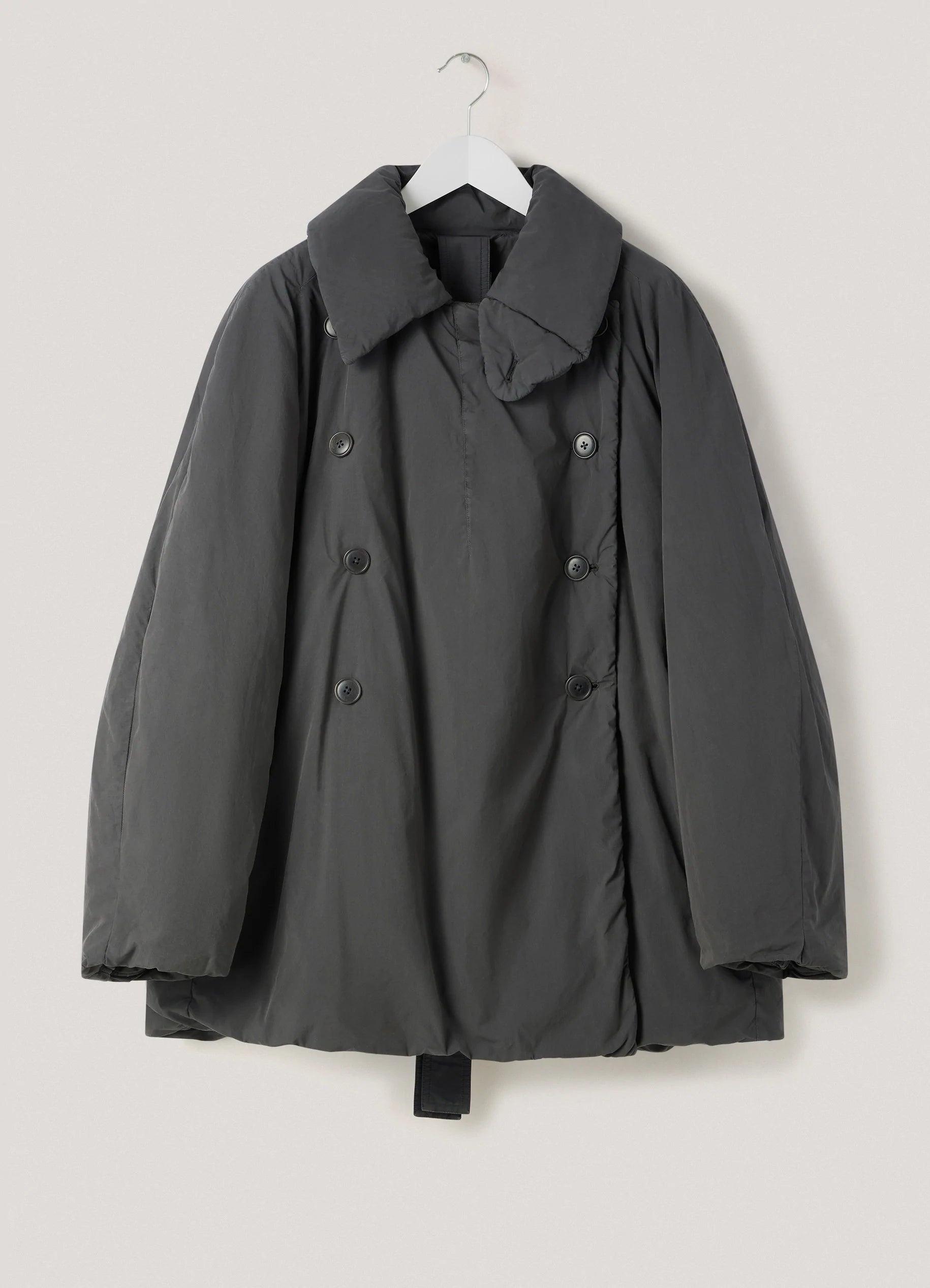 Lemaire WADDED SHORT TRENCH COTTON NYLON - CO401 LF726_BK991