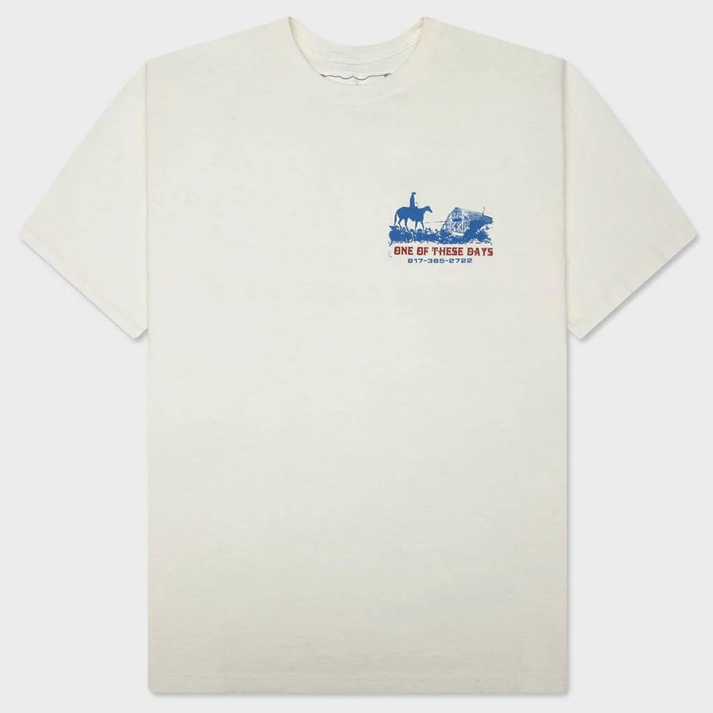 TRAIL OF DUST T-SHIRT - BONE - 1