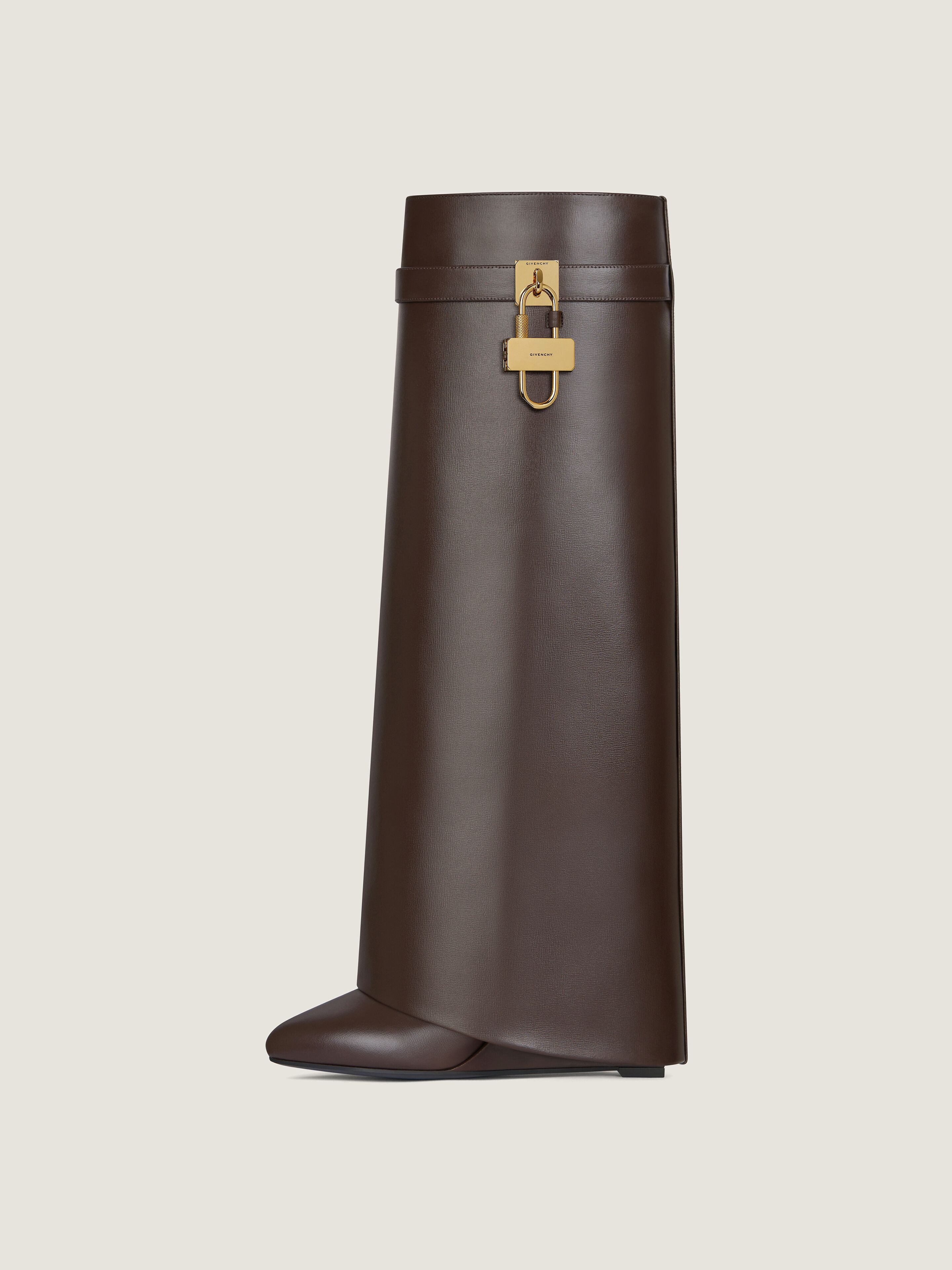 SHARK LOCK BOOTS IN LEATHER - 4