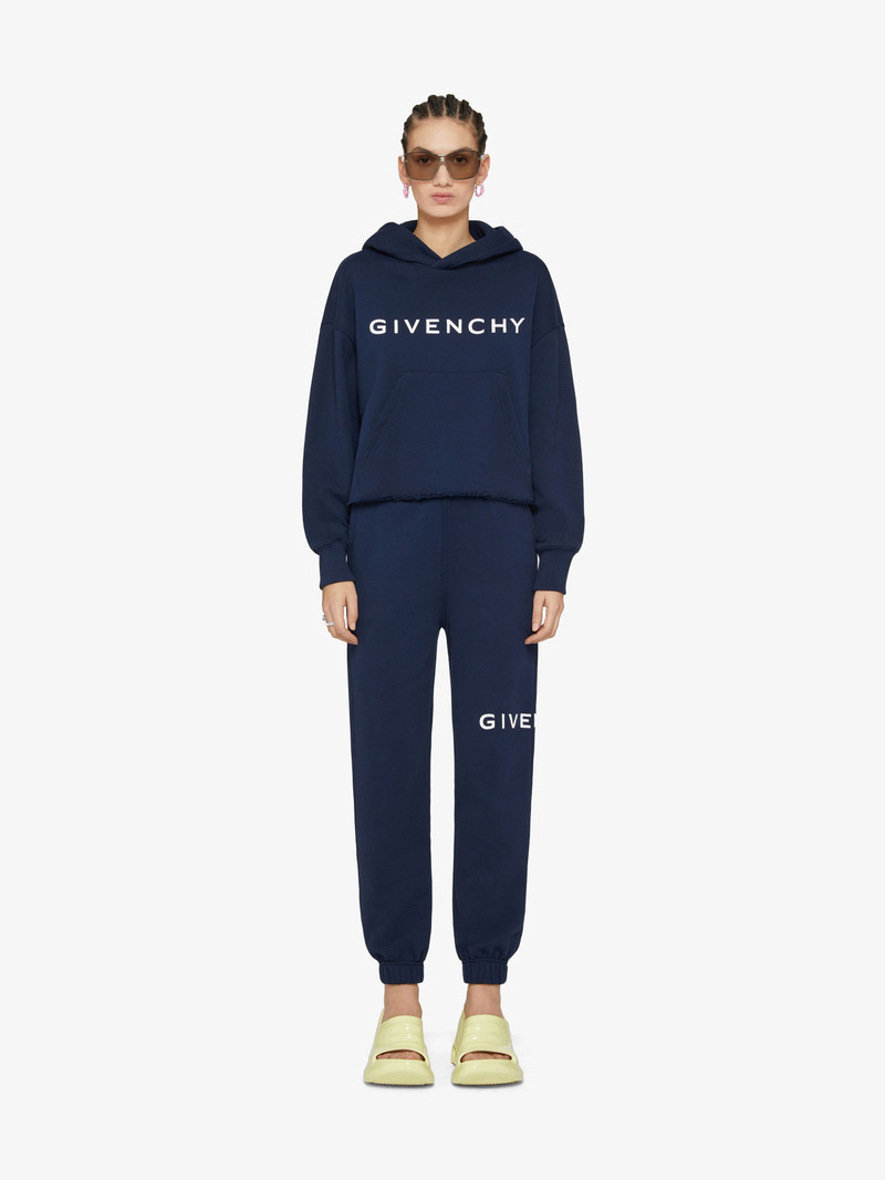 Givenchy GIVENCHY ARCHETYPE SLIM FIT JOGGER PANTS IN FLEECE outlook