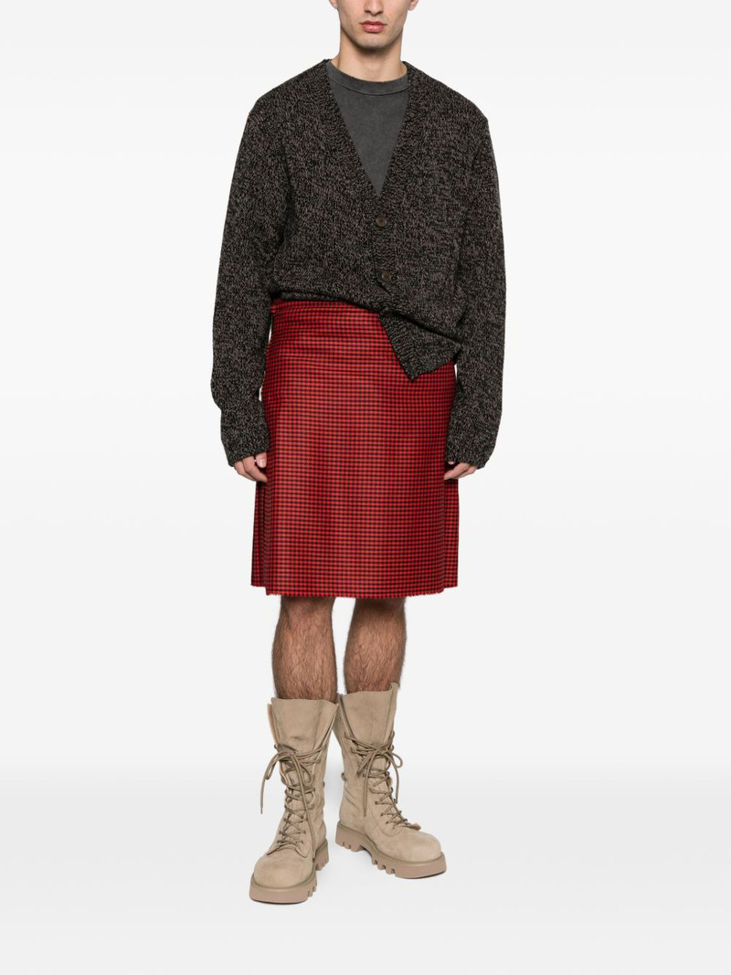 Vivienne Westwood buckled plaid kilt outlook