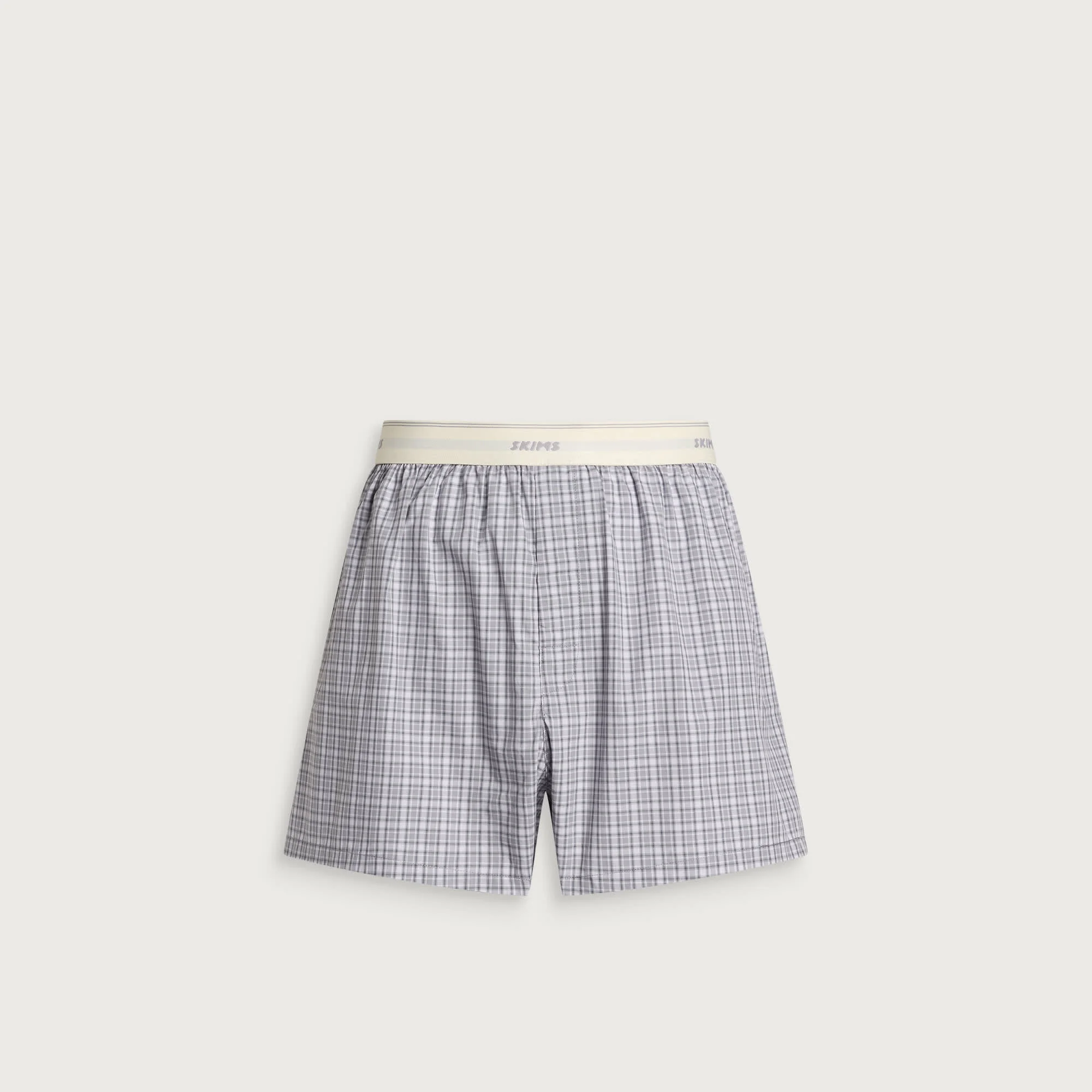 SKIMS Cotton Poplin Sleep Boxer - 1