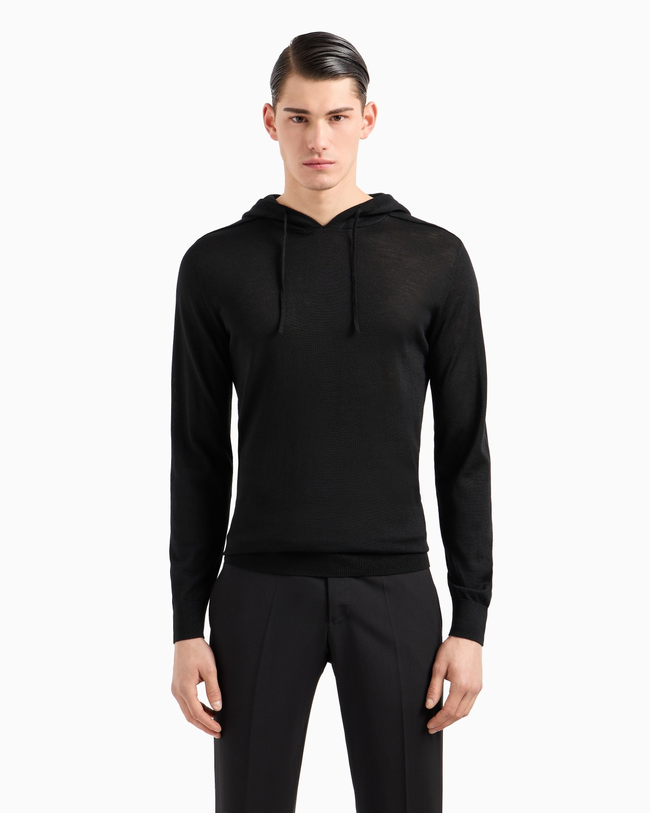 ASV Lyocell and wool-blend jumper with hood - 2