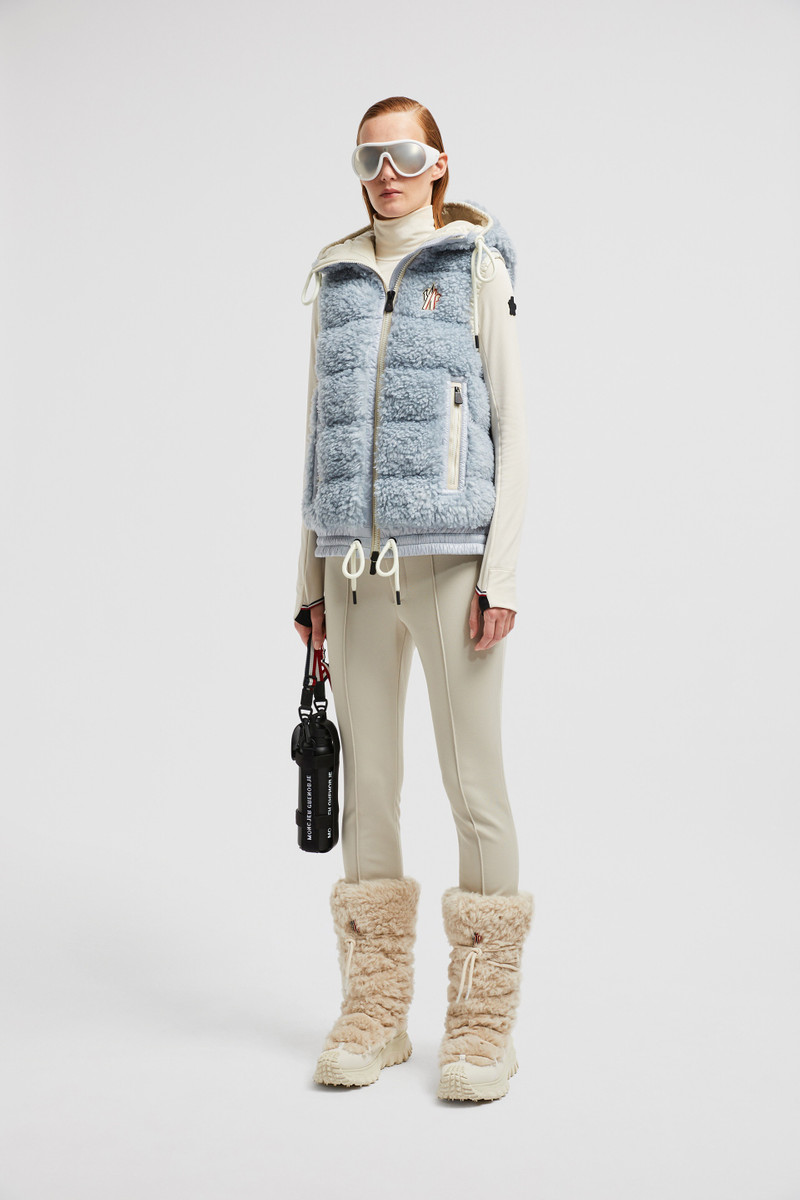 Moncler Grenoble Padded Teddy Zip-Up Vest outlook