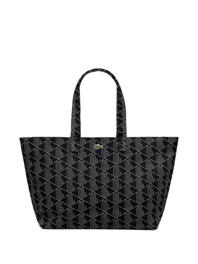 Jacquard logo tote bag 1