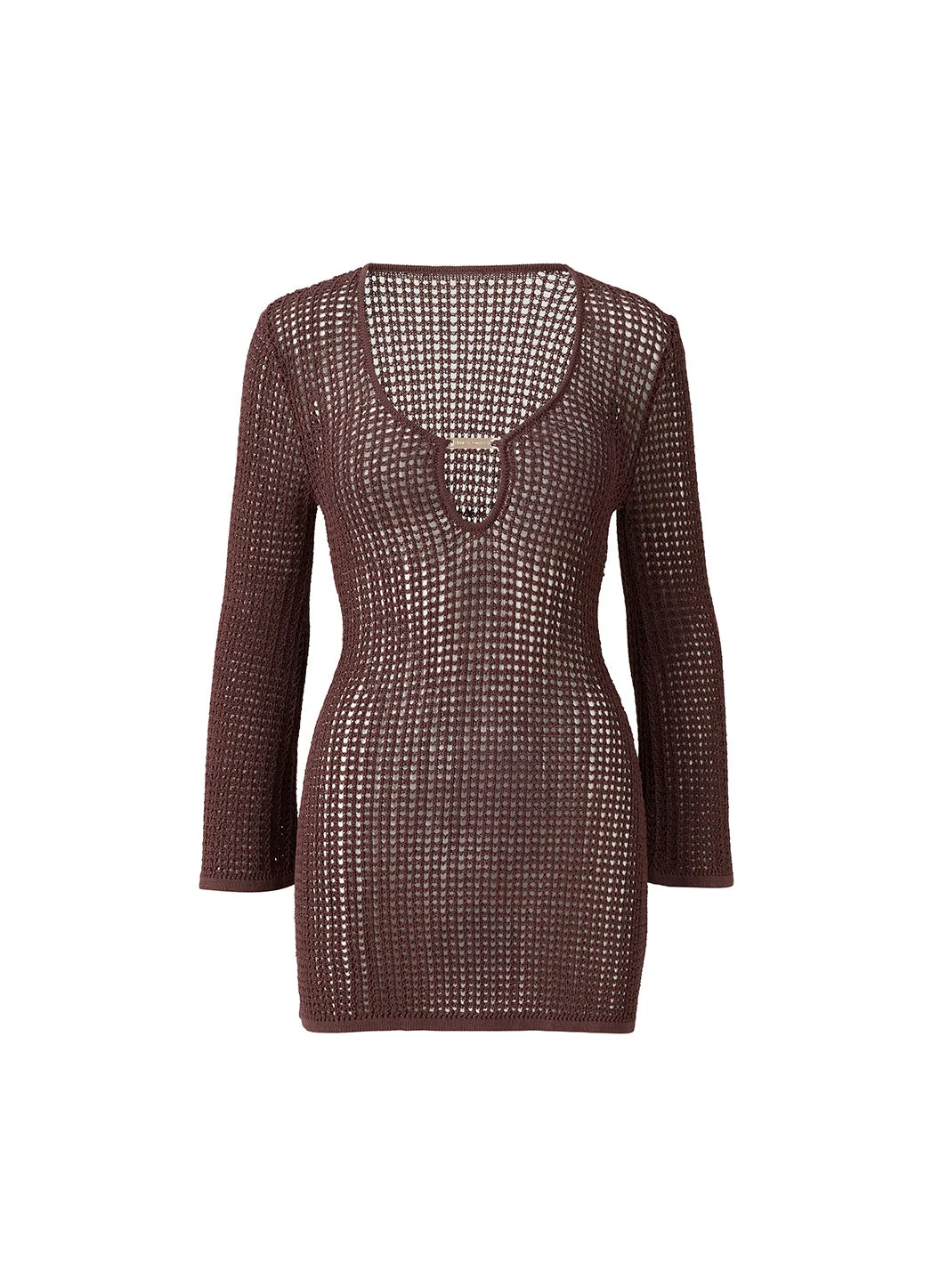 ELLIS BROWN DRESS - 1