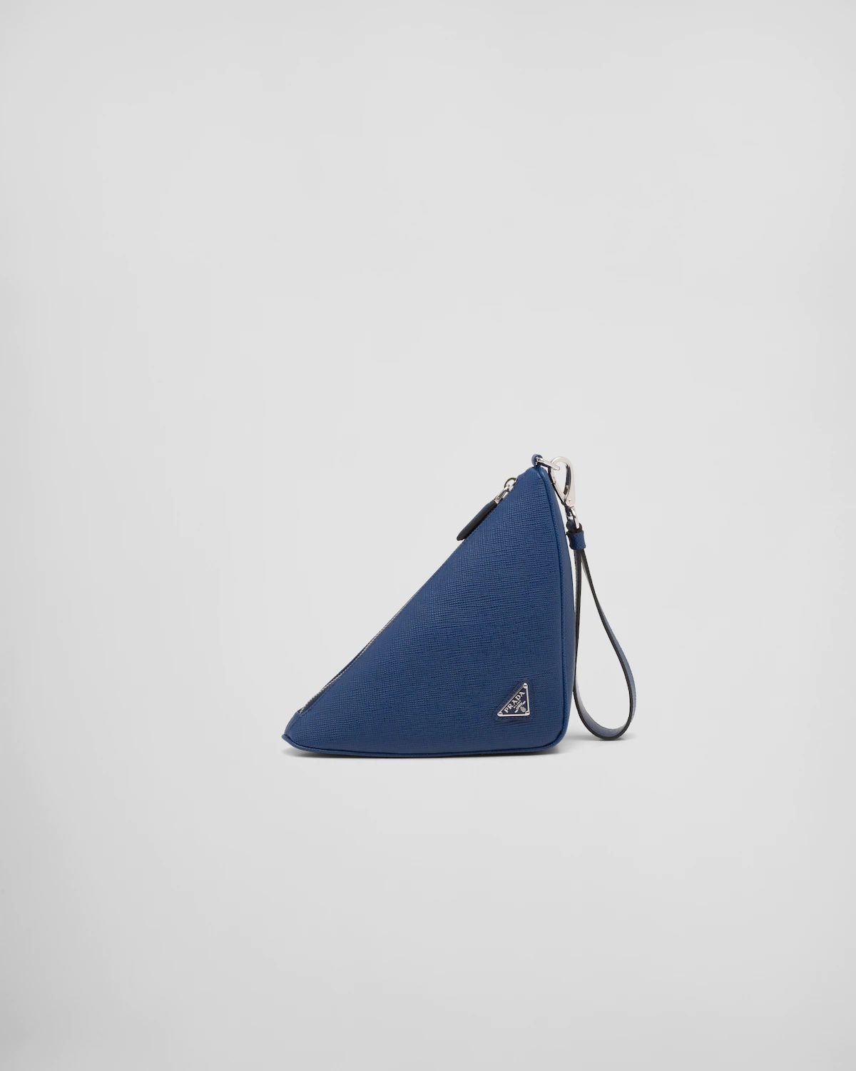 Leather Prada Triangle pouch - 4