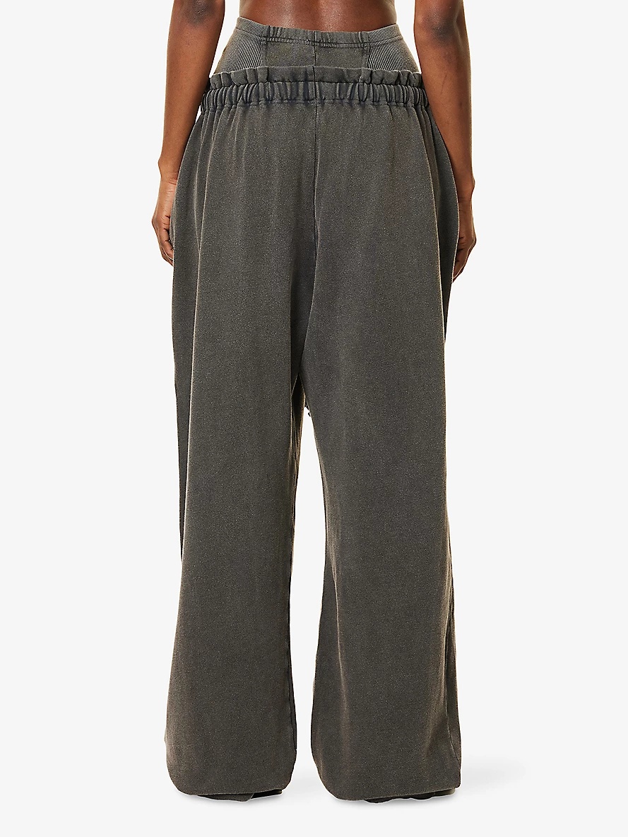 Haze Layered Stretch-Woven Jogging Bottoms - 4