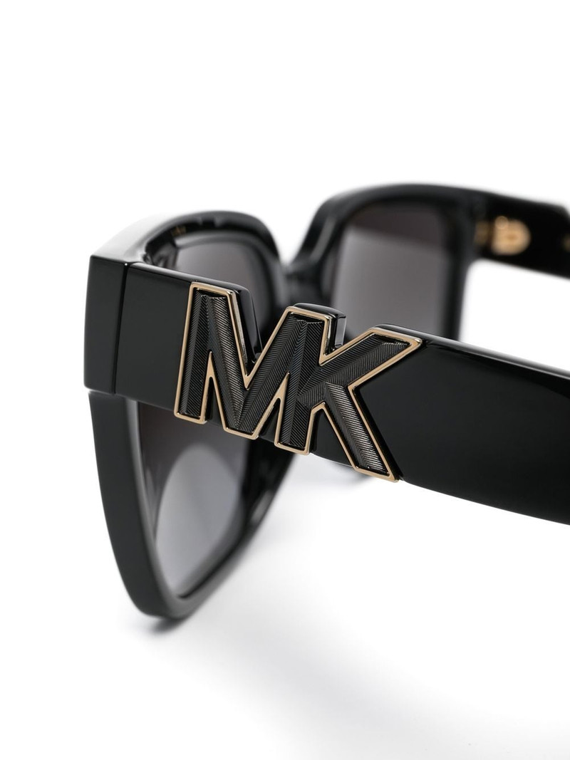 logo-plaque square-frame sunglasses 3