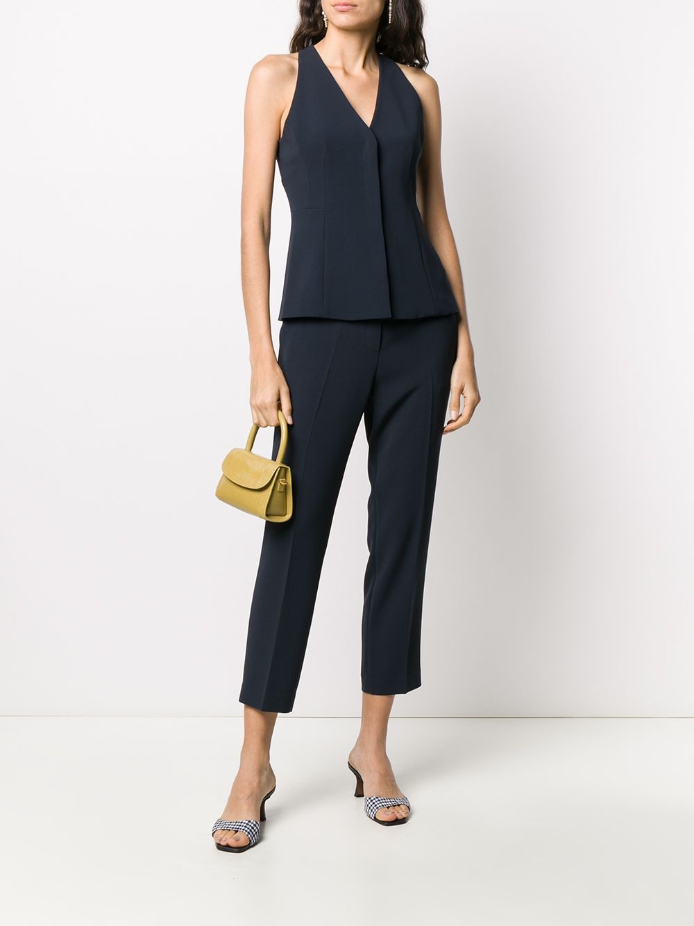 cropped tapered trousers - 2