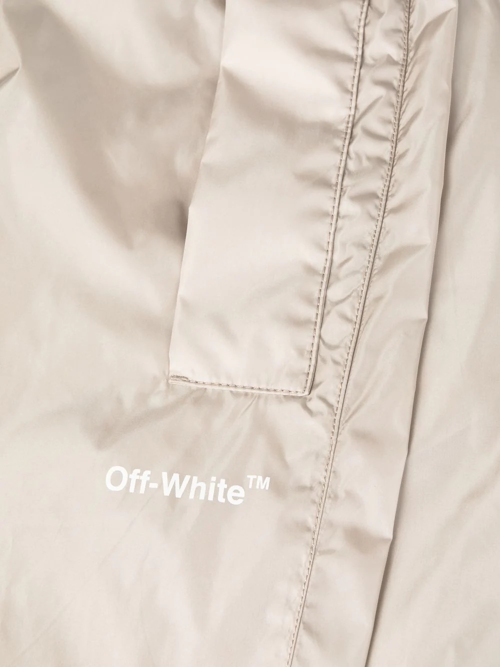 diagonal-stripe straight-leg trousers - 7