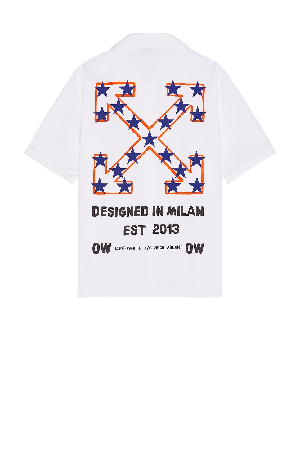 Star Arrow Poplin Bowling Shirt - 2