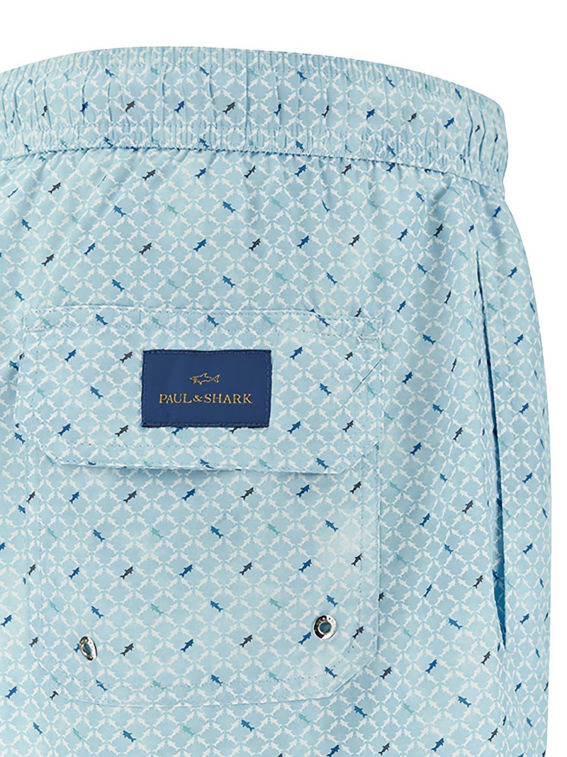 Paul & Shark shark-print swim shorts outlook