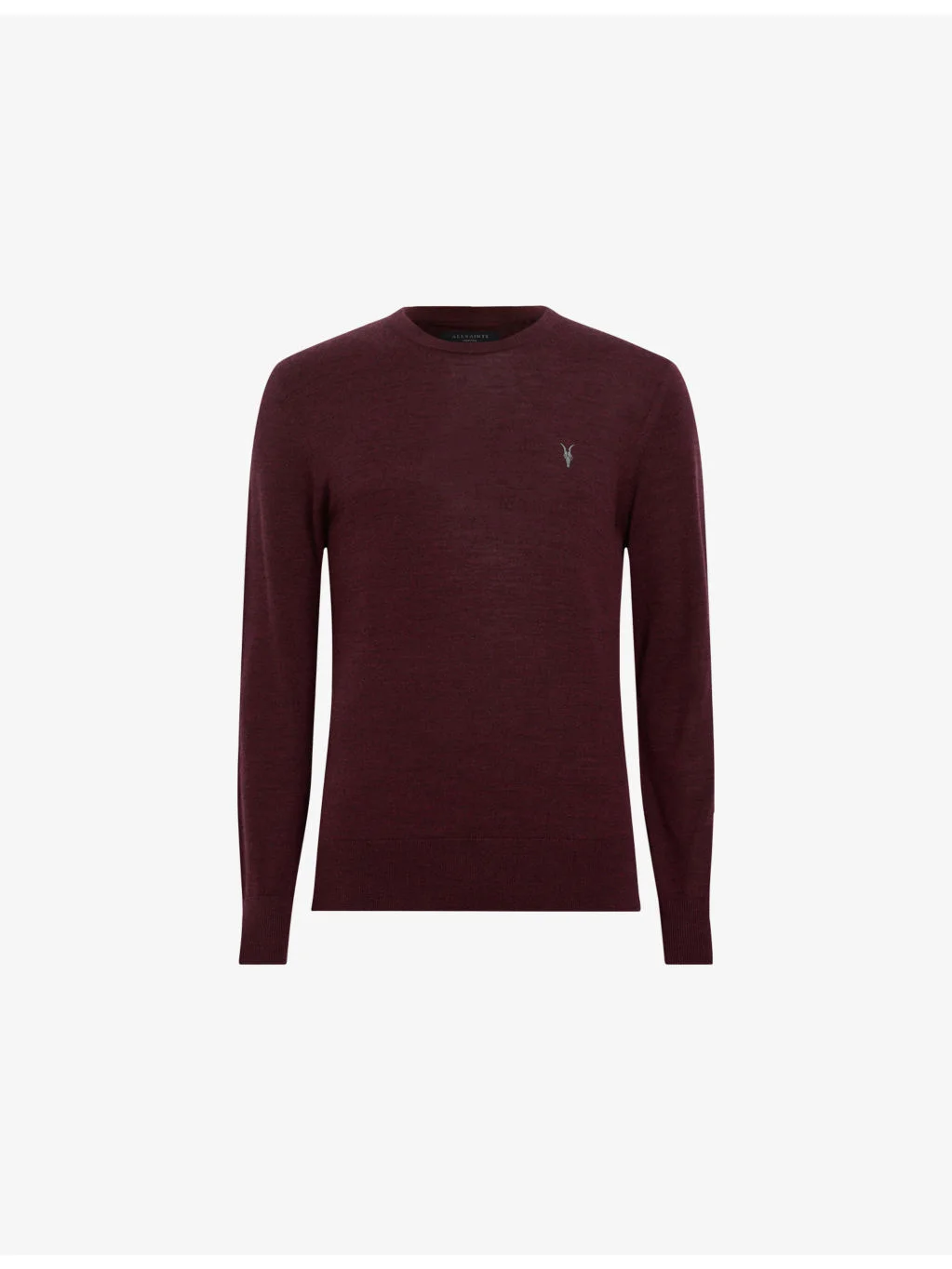 Mode Merino marl-pattern wool crew jumper - 1