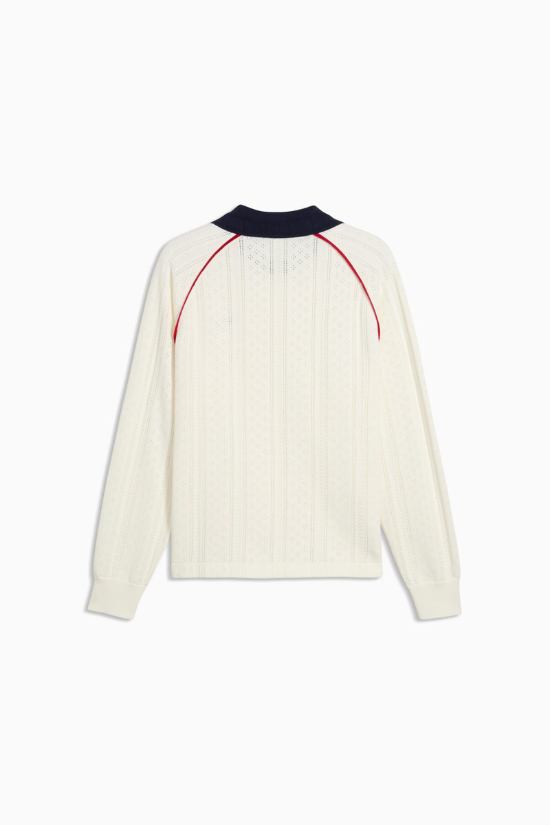 PUMA PUMA x MADHAPPY Pointelle Long Sleeve Jersey outlook