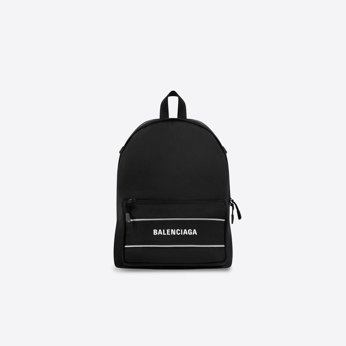 Men's Sport Crossbody Backpack in Black/white - 1