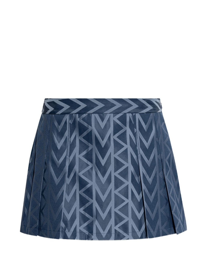 pleated mini skirt 1