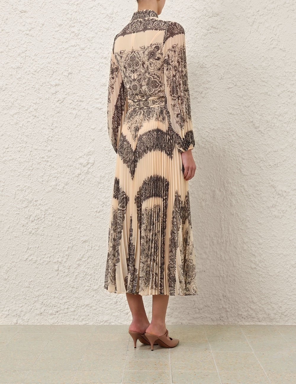 SUNRAY PLEATED SKIRT - 4
