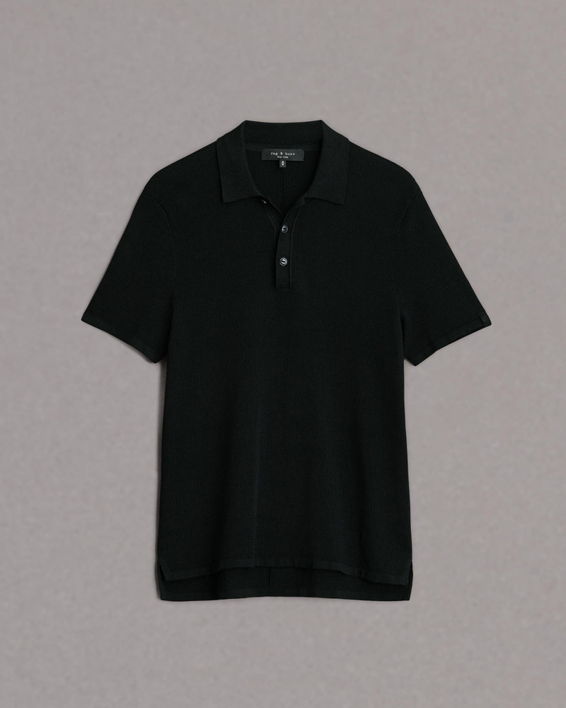 Harvey Cotton Knit Polo Classic Fit Polo 2