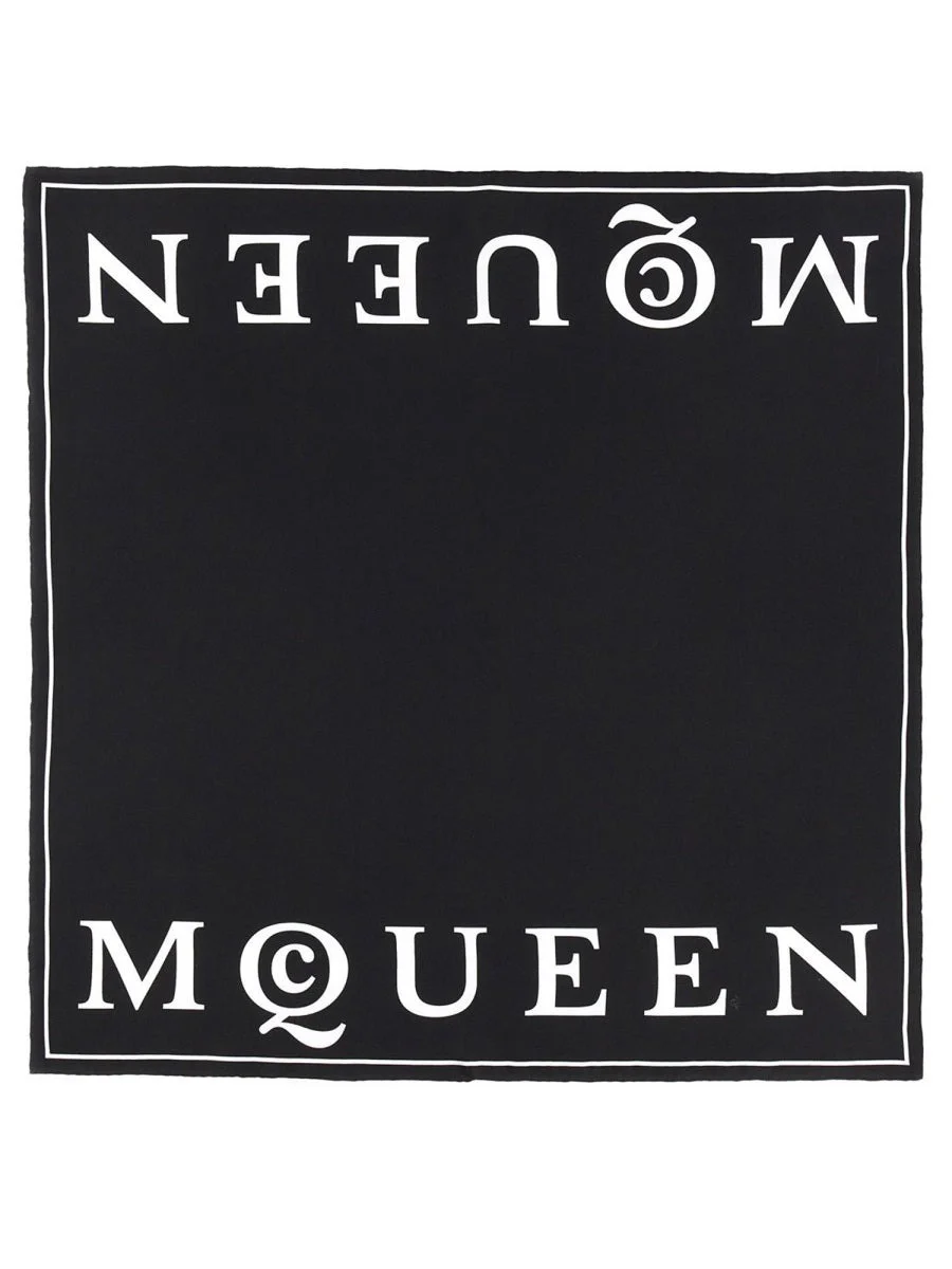 Alexander Mcqueen Women Silk Scarf - 1