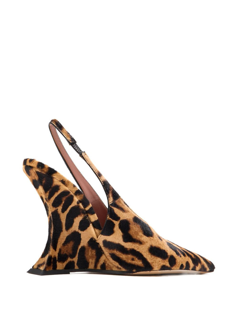 105mm Nina leopard-print pumps 3