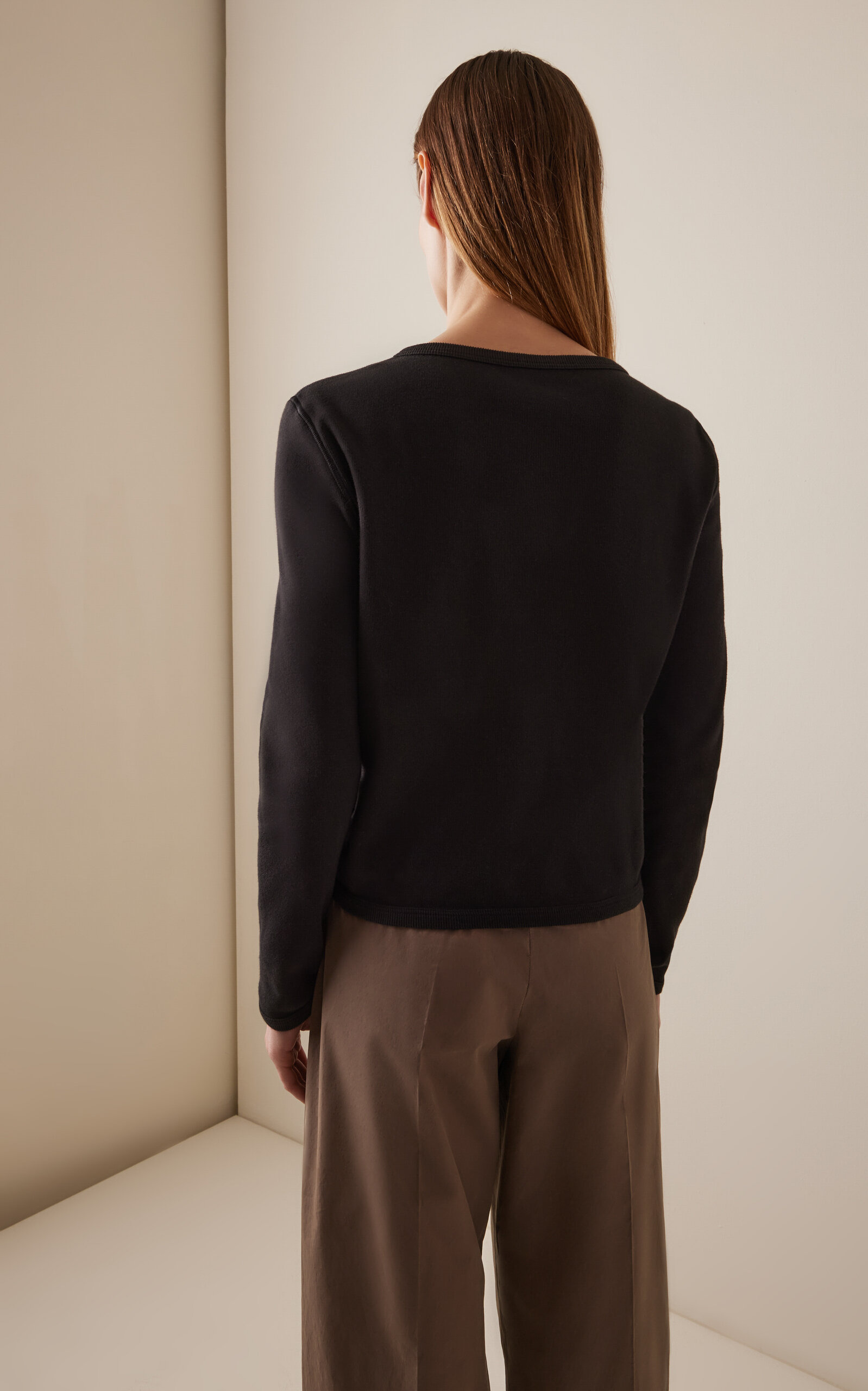 Gretas Cotton Cardigan black - 4