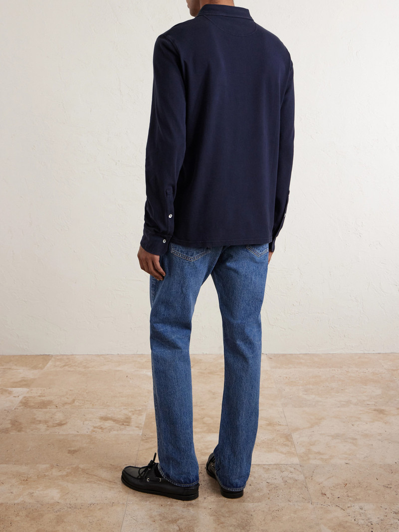 Cotton-Piqué Polo Shirt 4