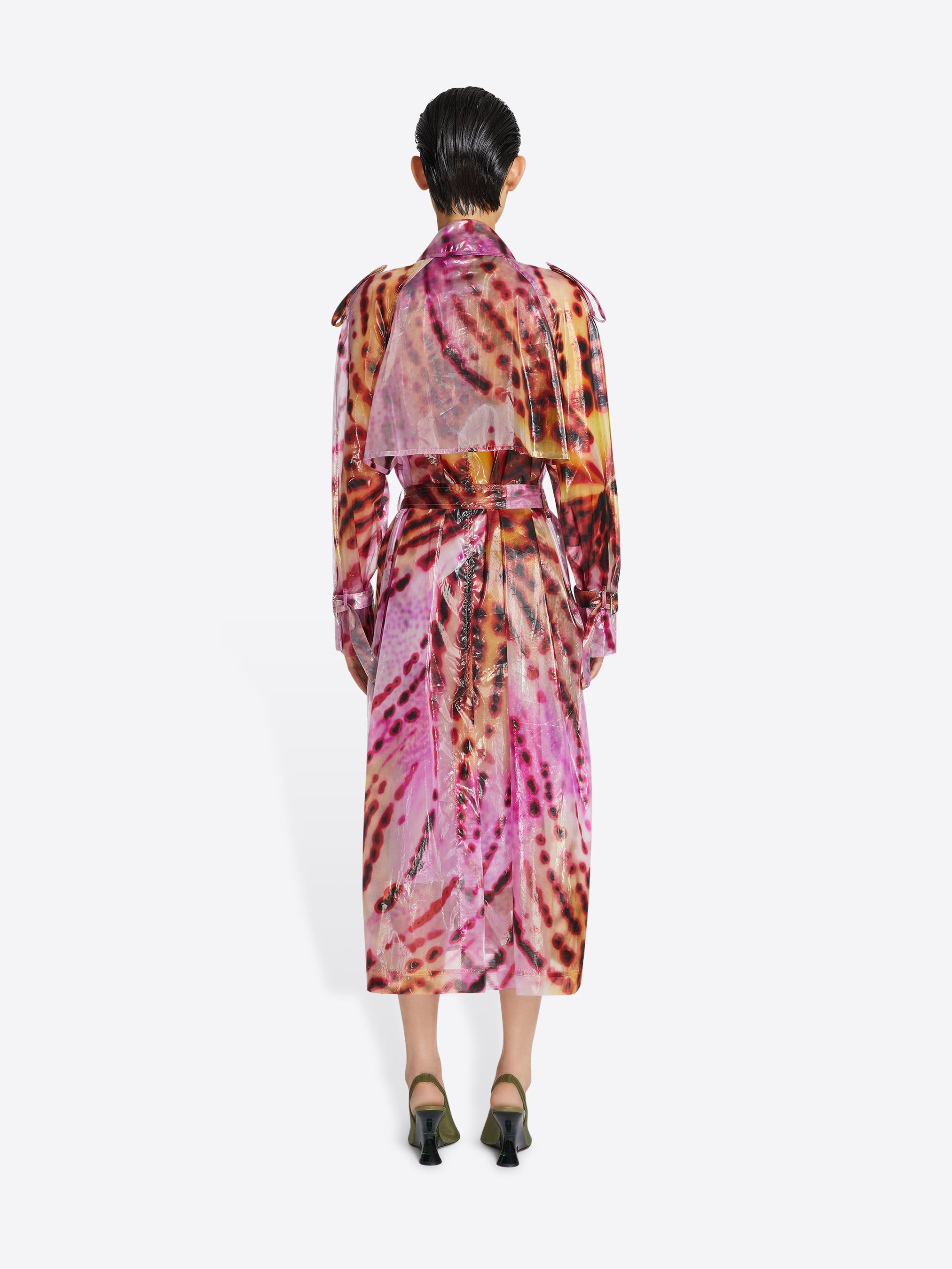Dries Van Noten PRINTED TRENCH COAT | REVERSIBLE