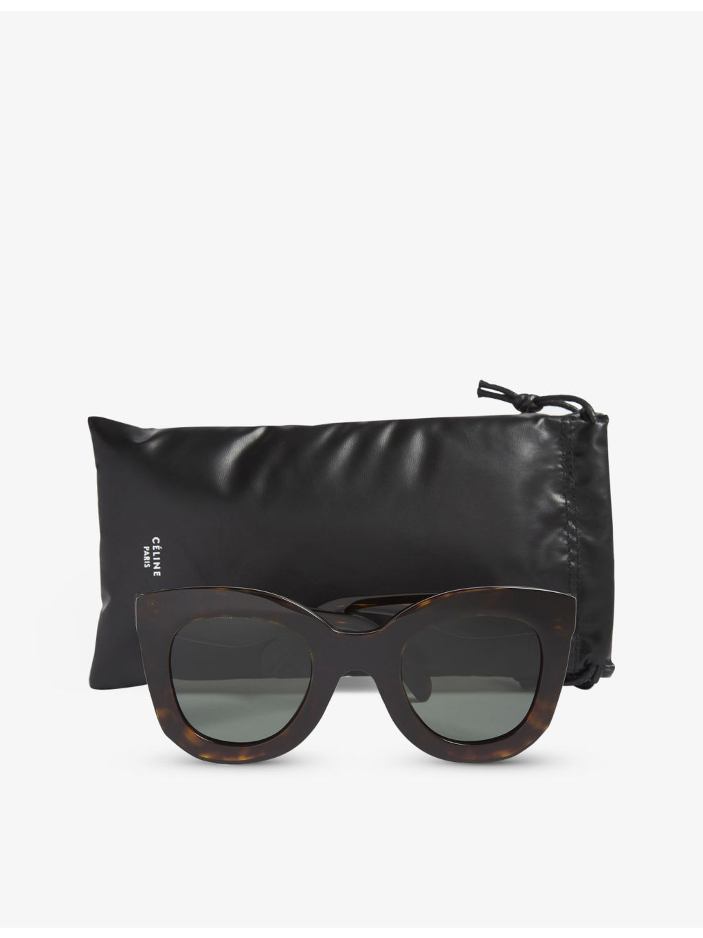 Cat-eye framed sunglasses - 5