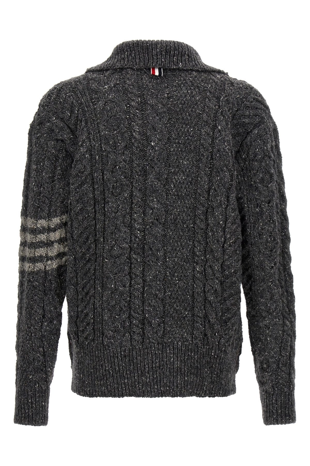 Thom Browne Men '4 Bar' Cardigan - 2