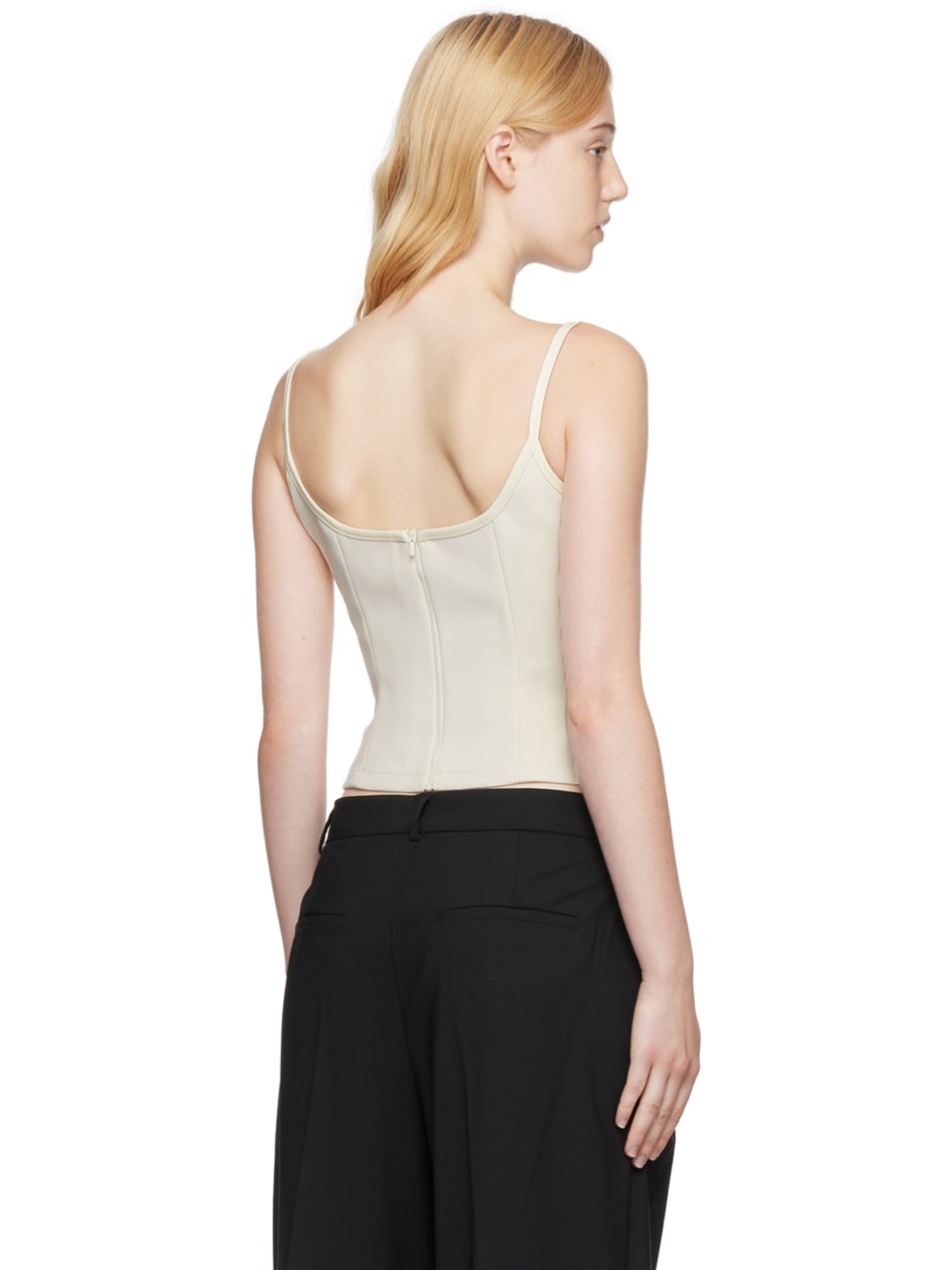 SSENSE Exclusive Off-White Marlo Camisole - 3