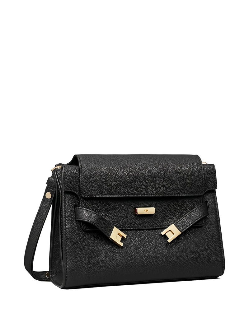 Lee Radziwill pebble-leather flap shoulder bag 3