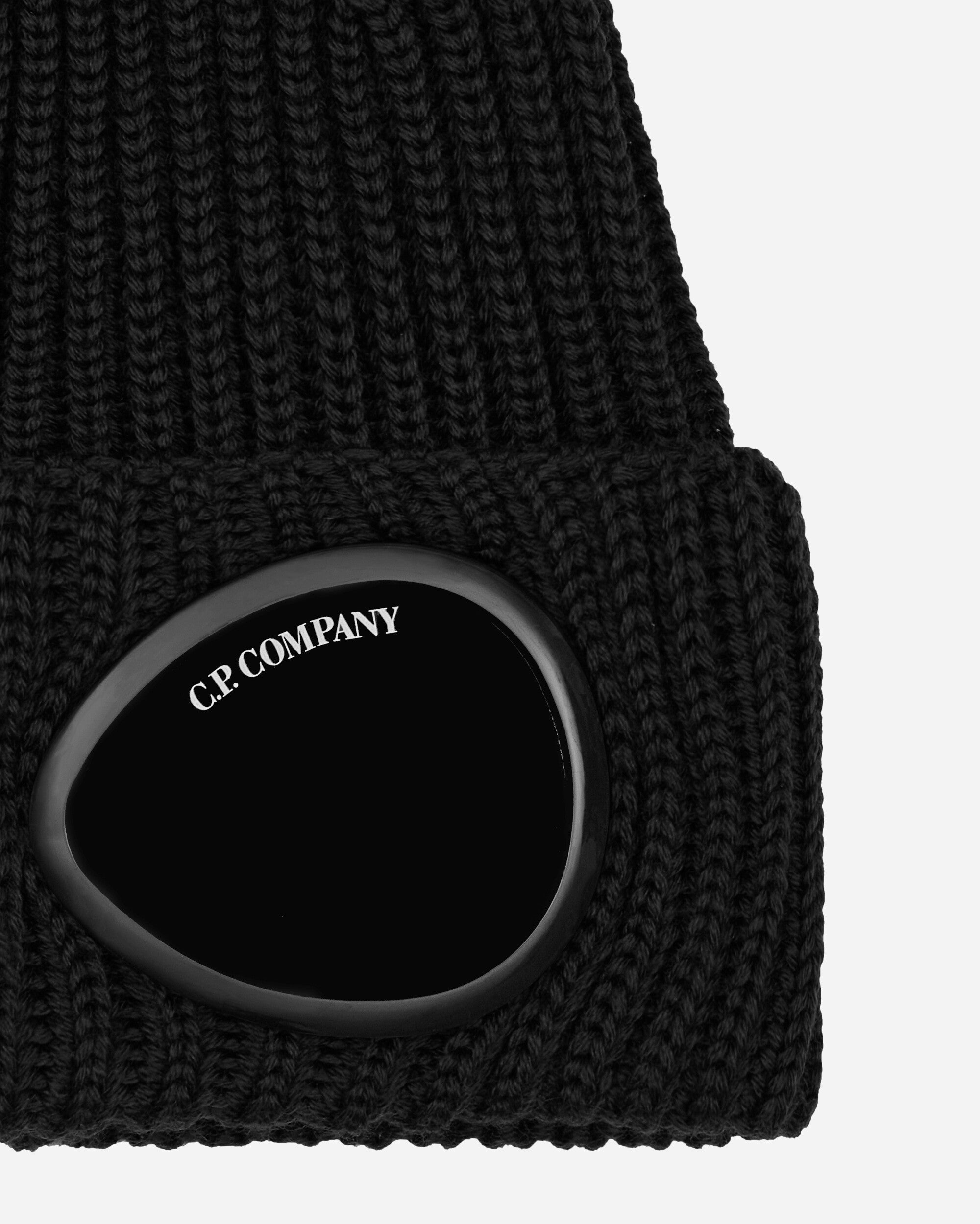 Extra Fine Merino Wool Goggle Beanie Black - 6