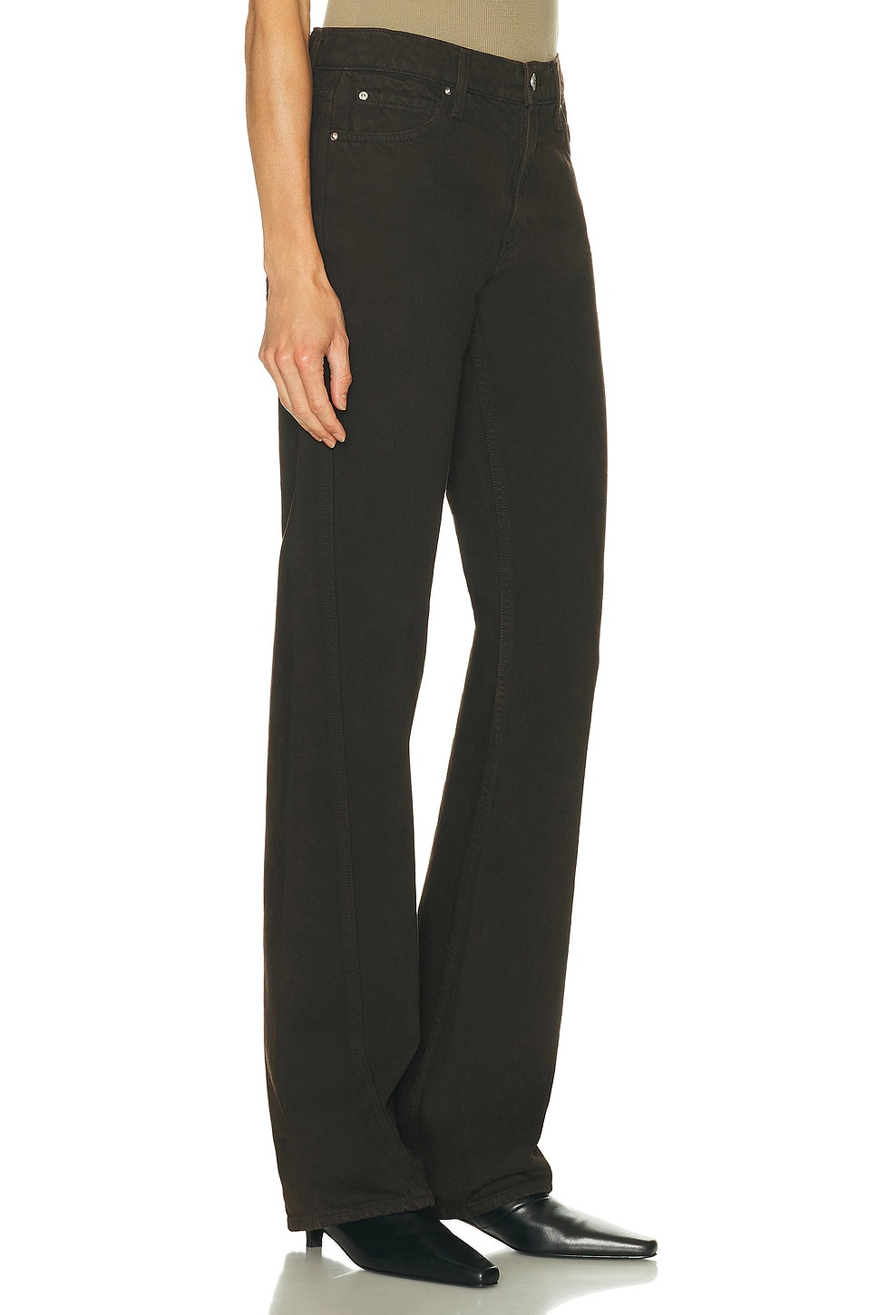 Graham Low Rise Straight Twisted Seam - 2