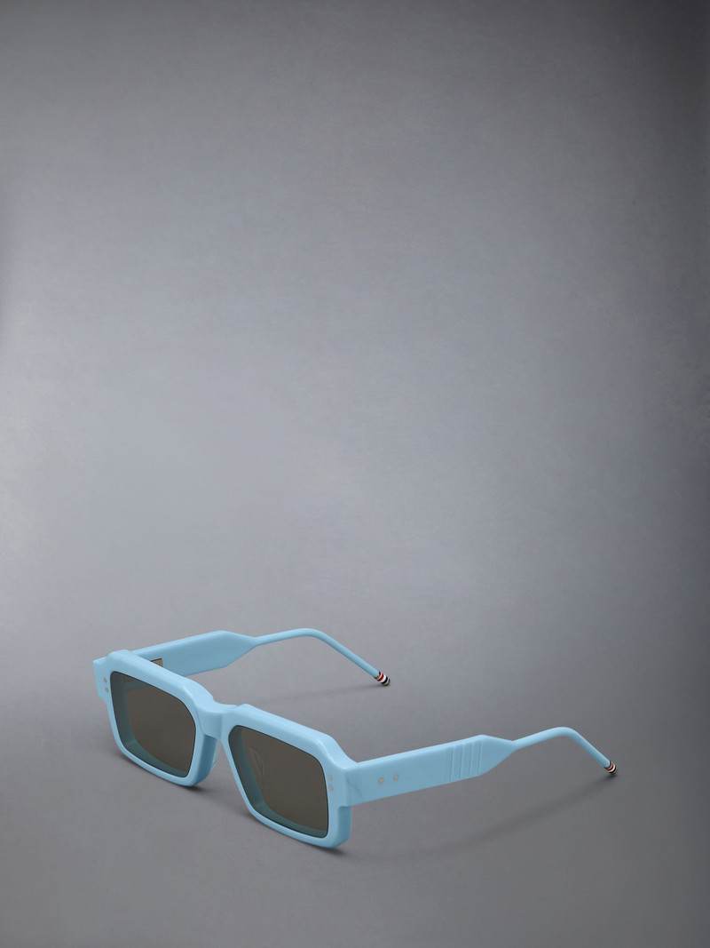 Thom Browne Acetate Rectangular Sunglasses outlook