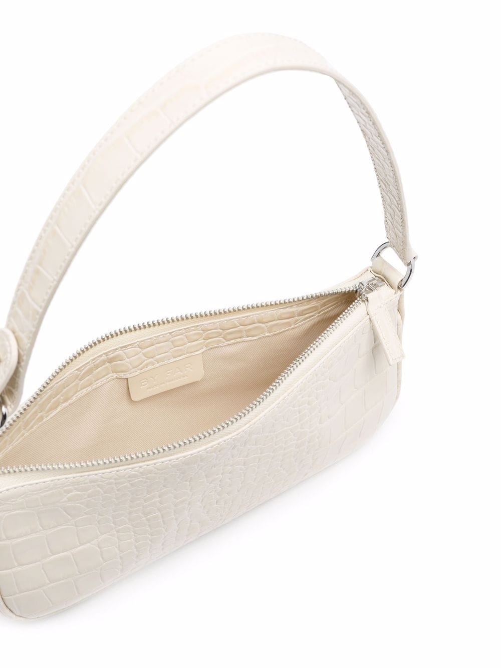 Rachel crocodille-effect shoulder bag - 6
