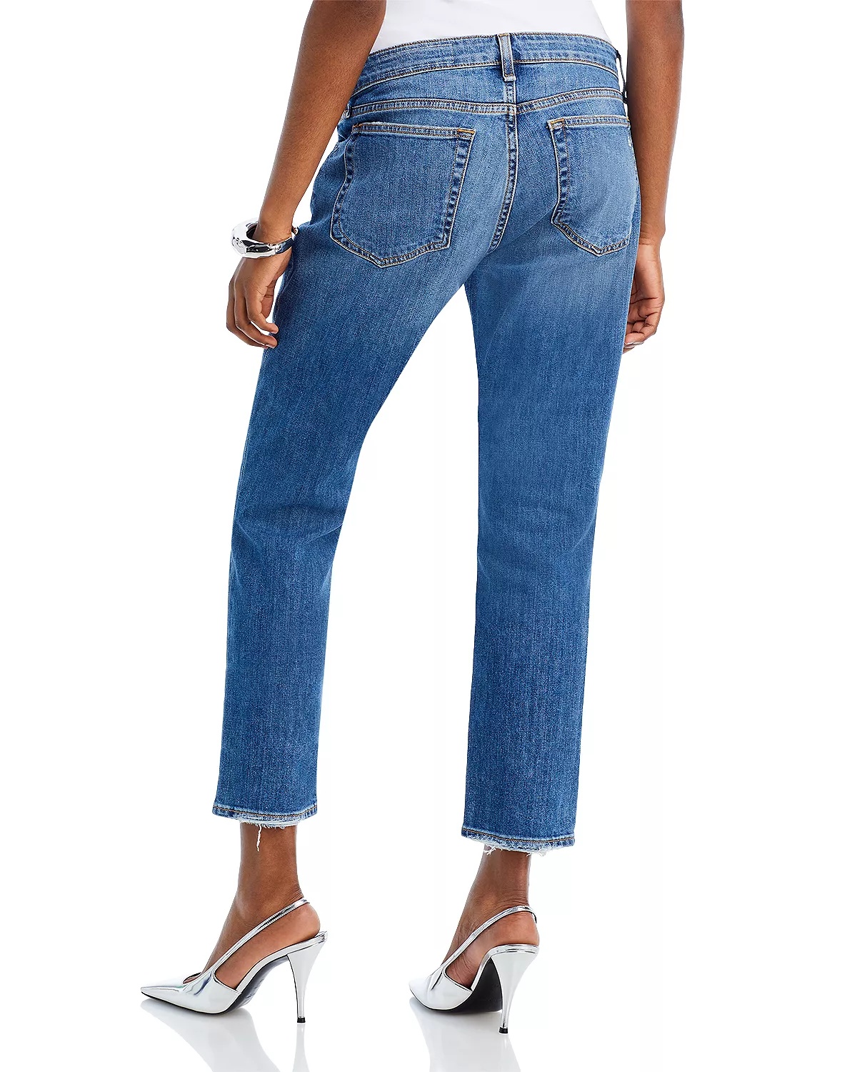 Dre Low Rise Ankle Slim Boyfriend Jeans - 3