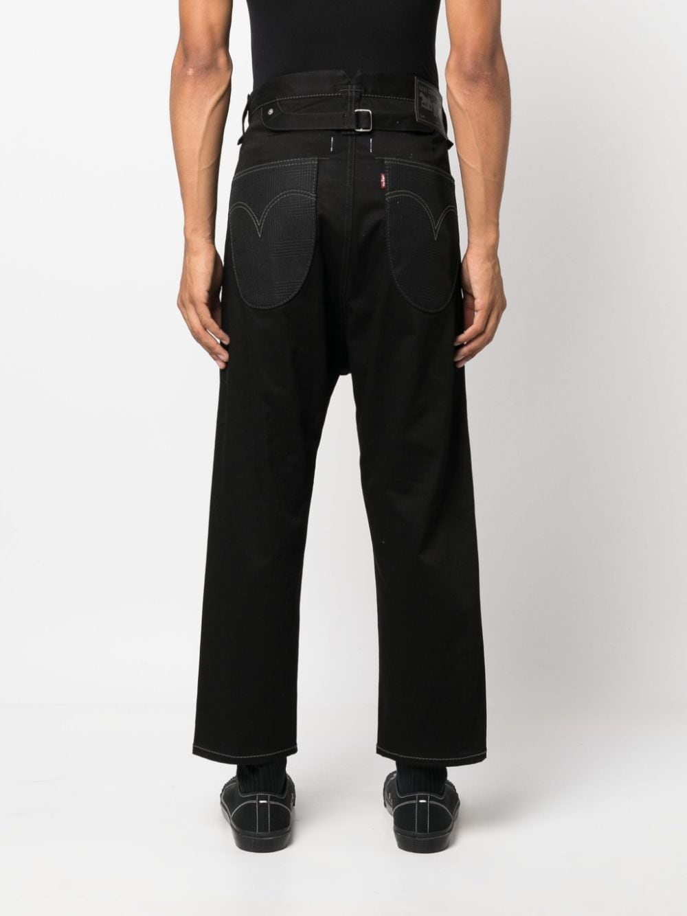 × Levi's mid-rise cropped trousers - 4