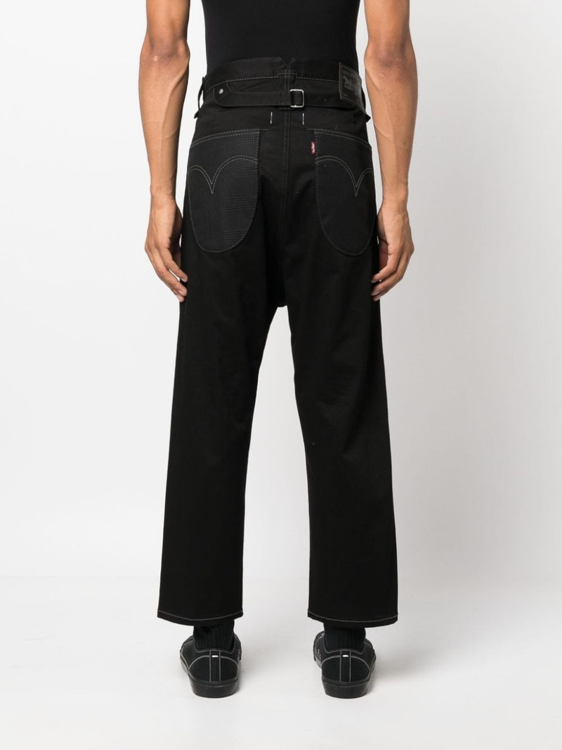 × Levi's mid-rise cropped trousers 4
