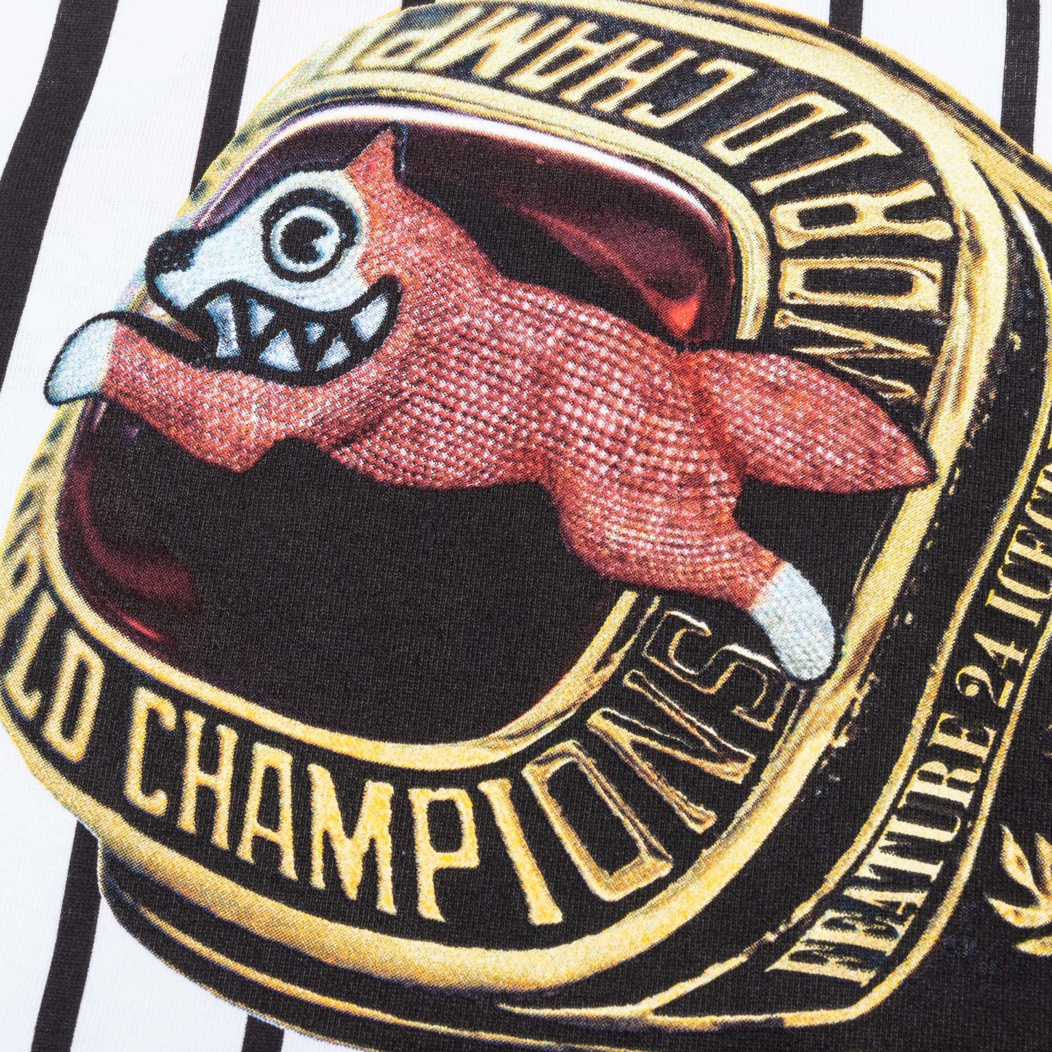 FEATURE X ICECREAM RINGS SHORT SLEEVE TEE - WHITE - 6